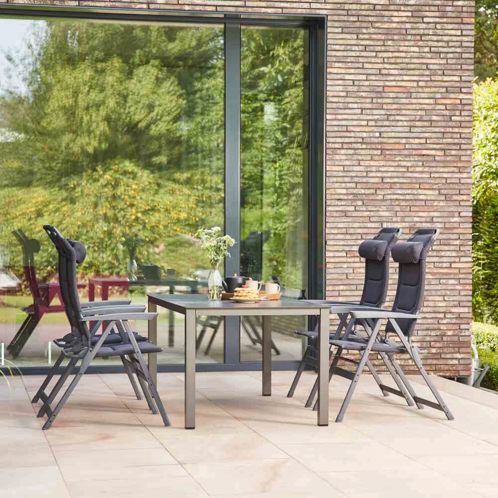 Siena Garden Garten-Essgruppe "Premium" 5 Stk. tlg. günstig online kaufen