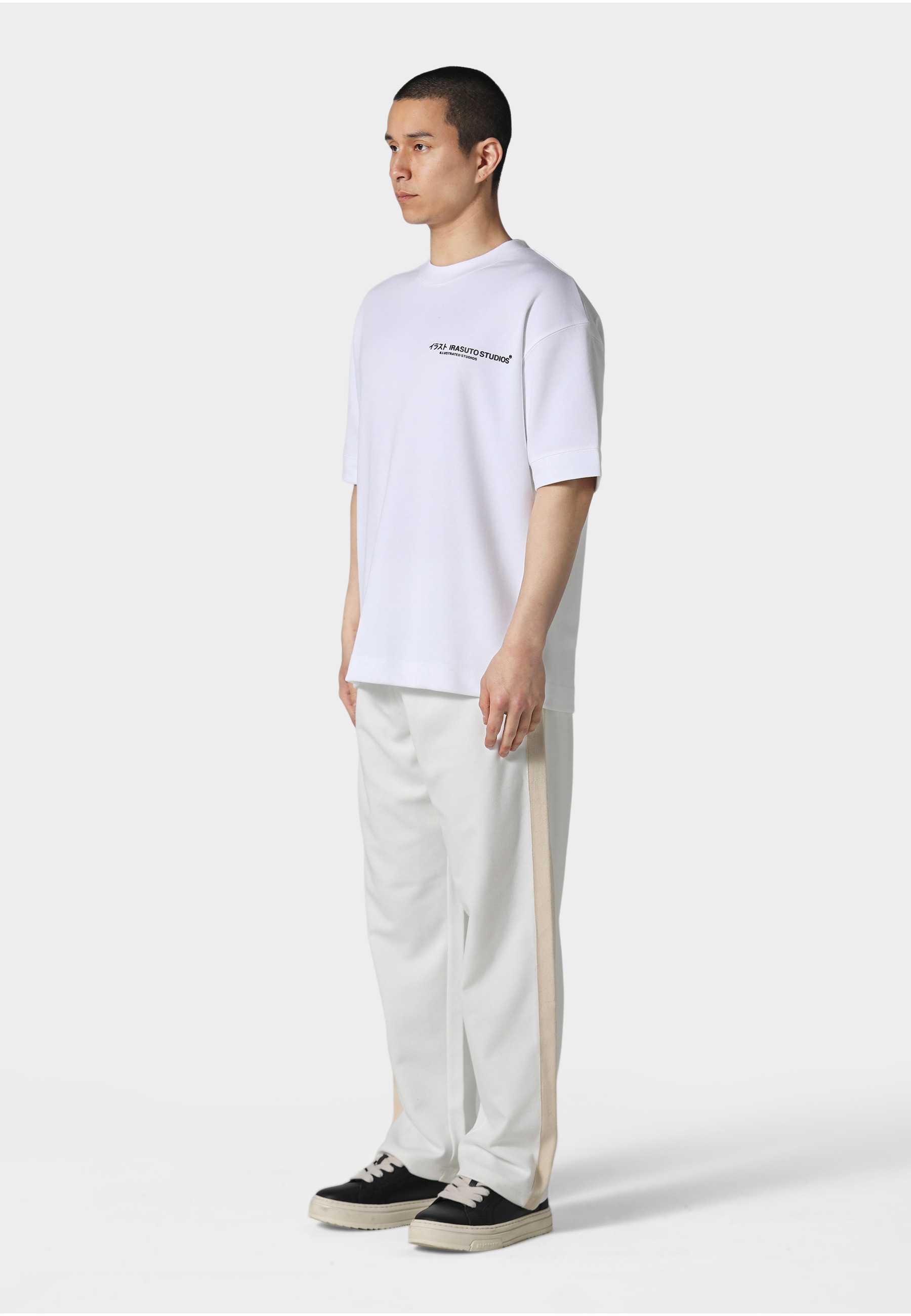 Irasuto Studios Stoffhose »Irasuto Studios OPEN HEM PANTS«