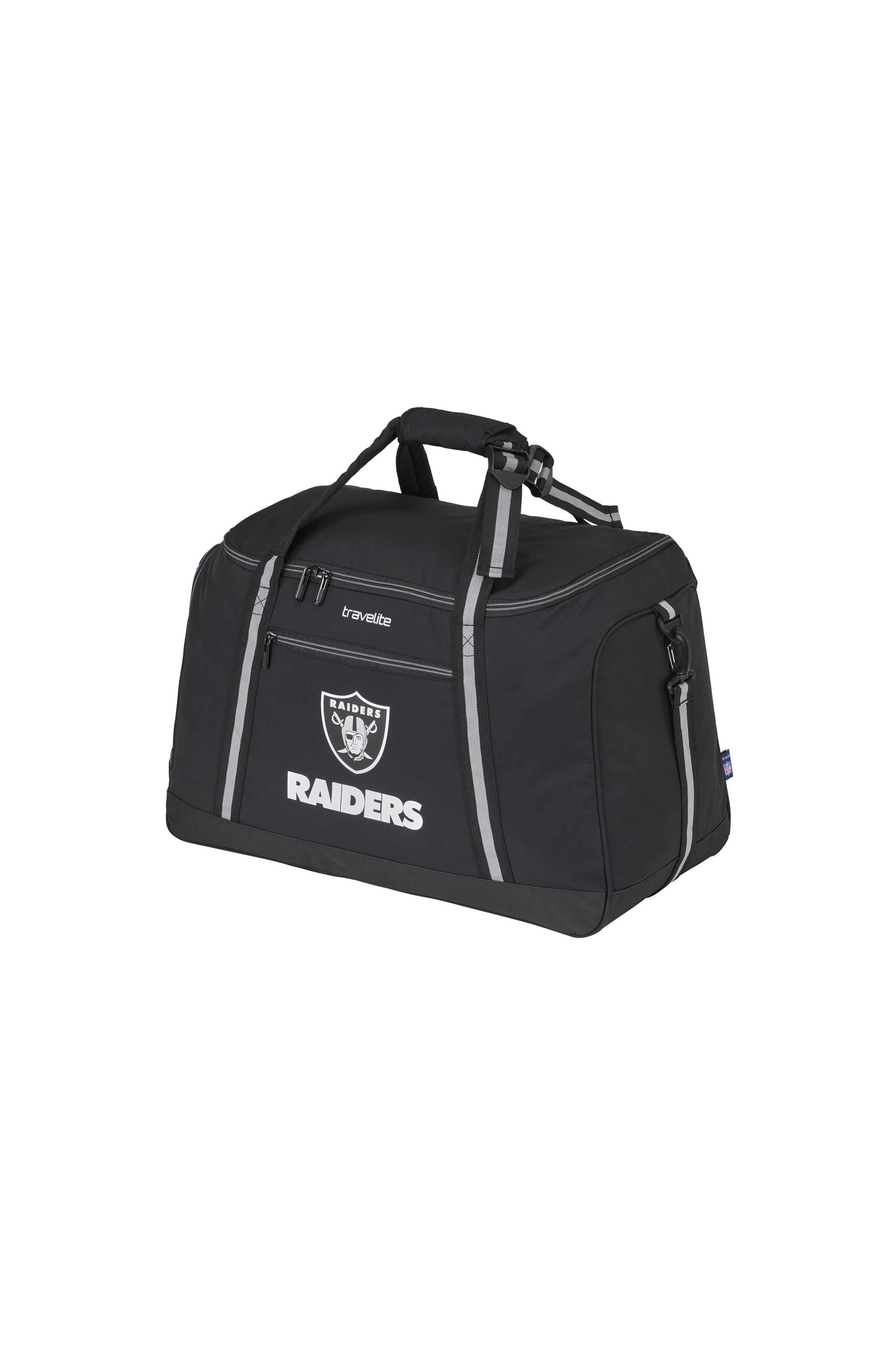 travelite Sporttasche »travelite x NFL Duffle Bag 2in1« als Rucksack nutzbar, große Öffnung, Schuhfach und Aufsteckfunktion