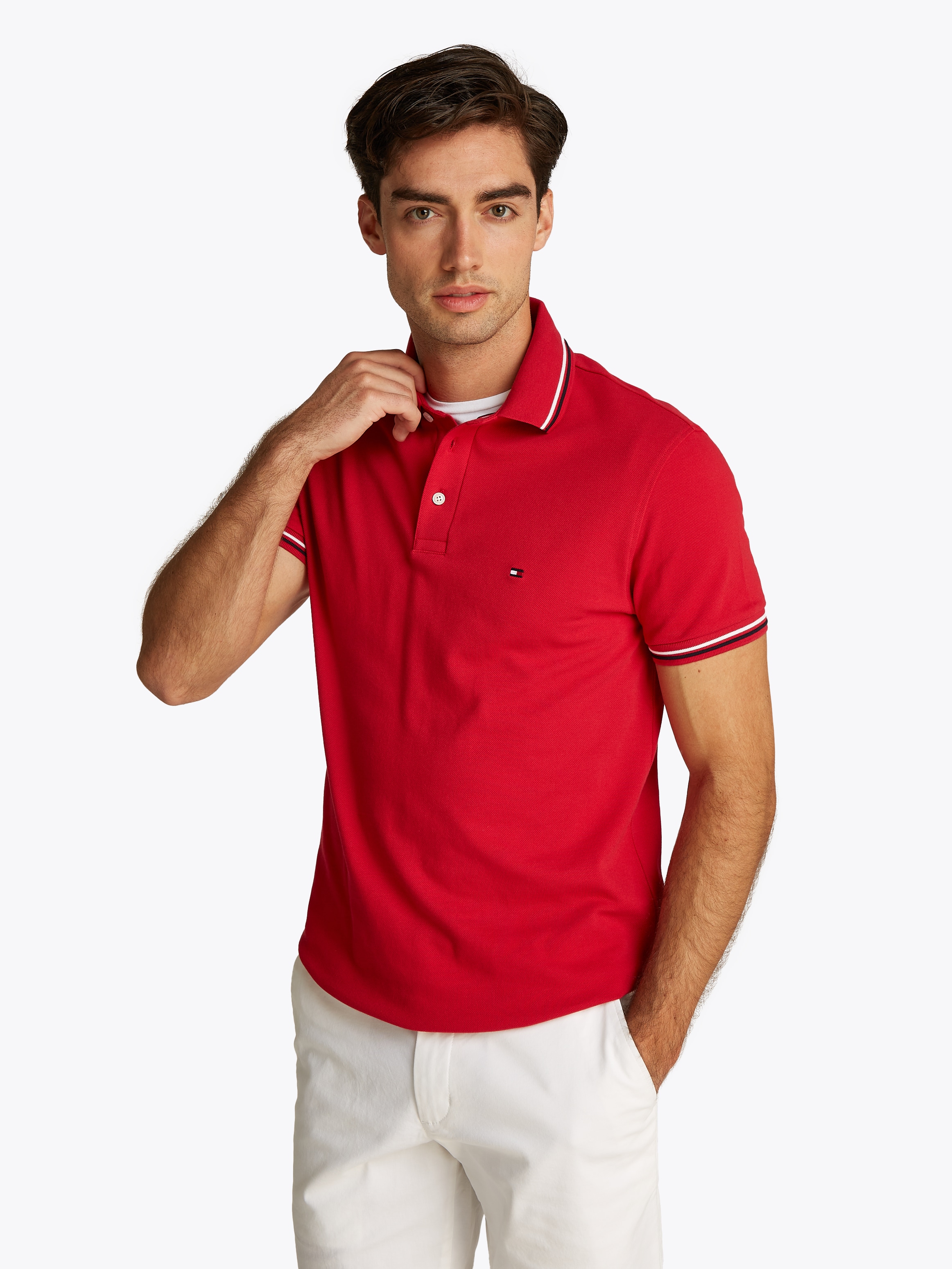 Tommy Hilfiger "TOMMY TIPPED SLIM POLO" günstig online kaufen
