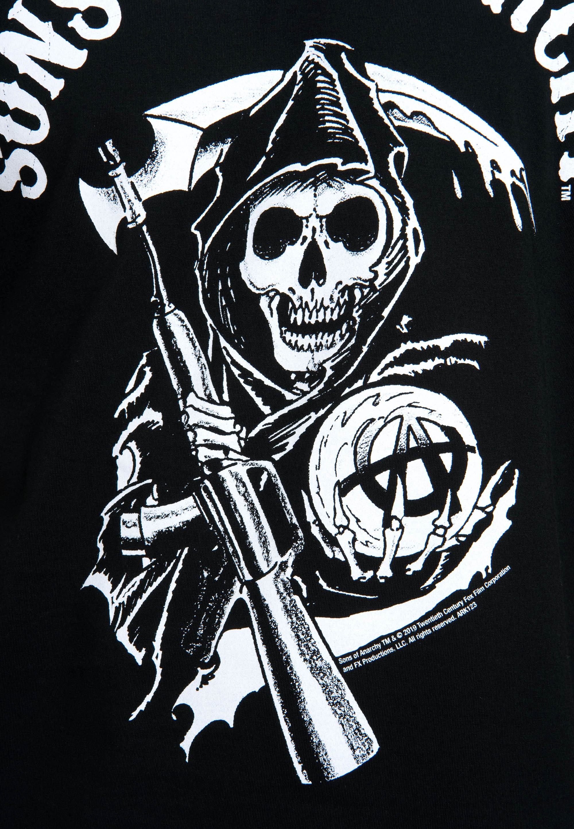 ▷ of Anarchy Anarchy-Print of T-Shirt bestellen »Sons mit | BAUR LOGOSHIRT Sons Logo«,
