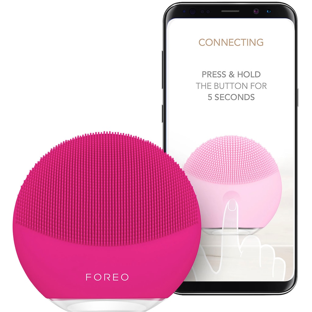 FOREO Elektrische Gesichtsreinigungsbürste »LUNA mini 3«