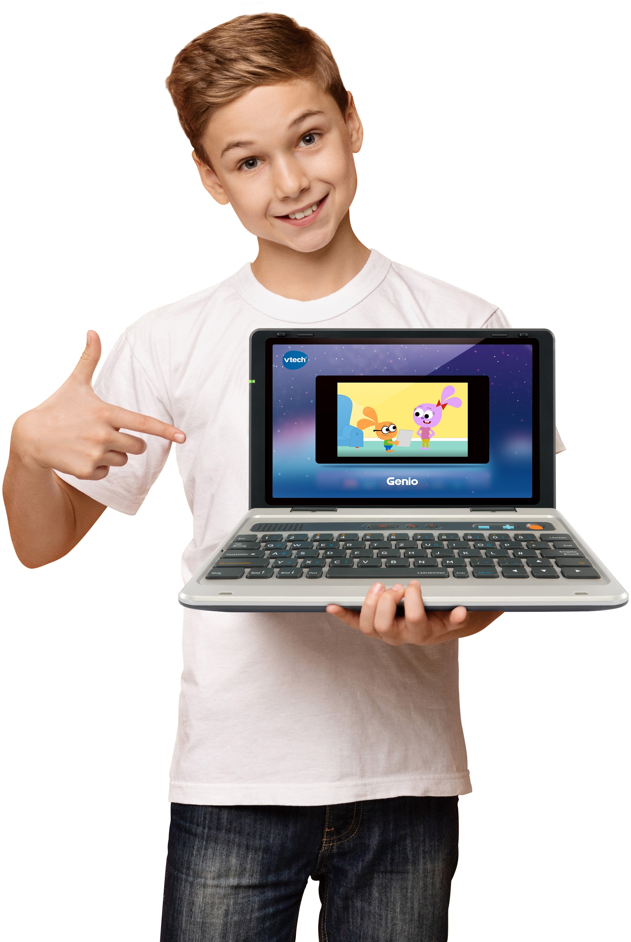 Vtech® Kindercomputer »School & Go, Genio Lernlaptop«