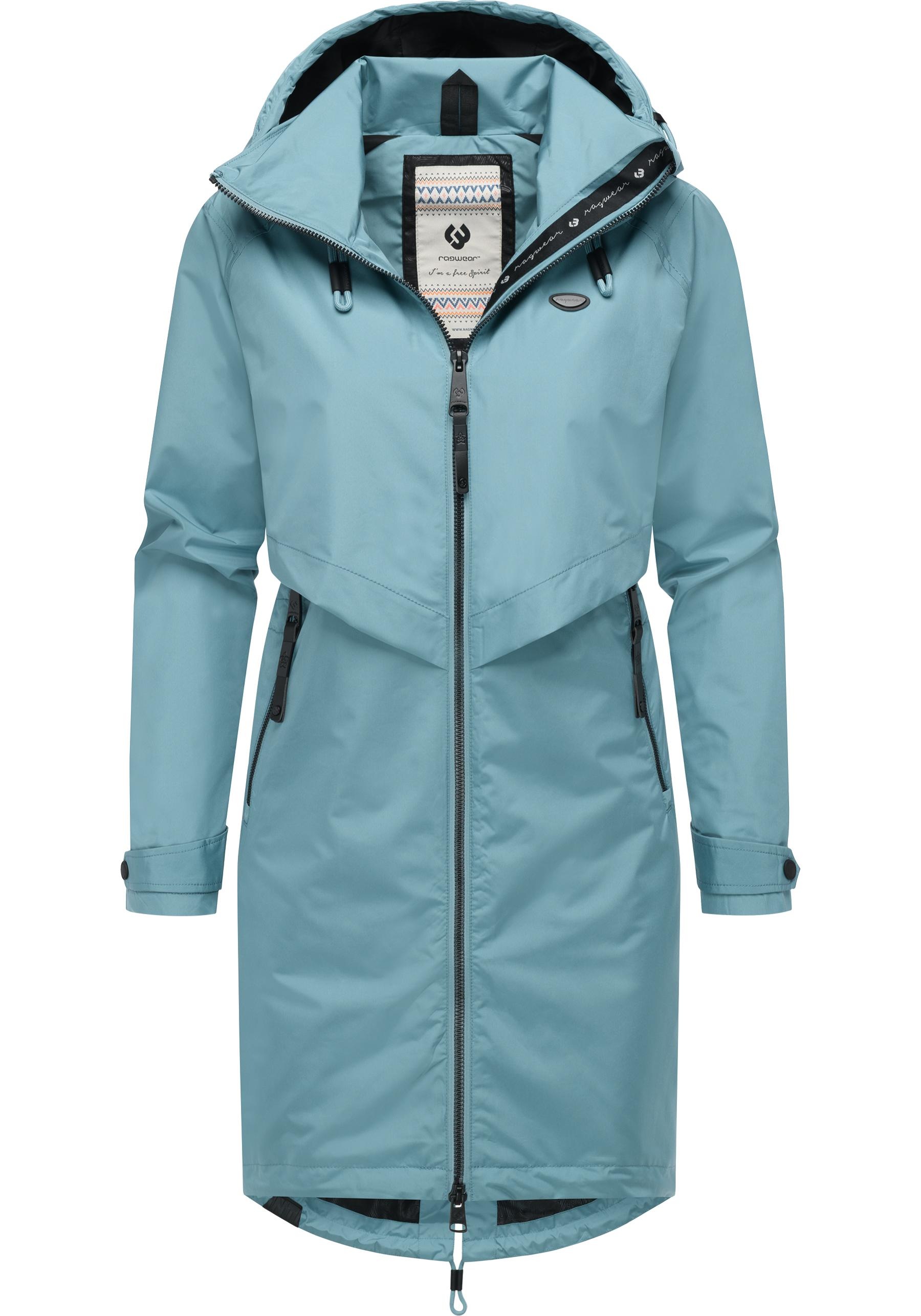 Ragwear Jerseymantel »Frodik« Wasserdichter oversized Damen Parka für die Übergangszeit