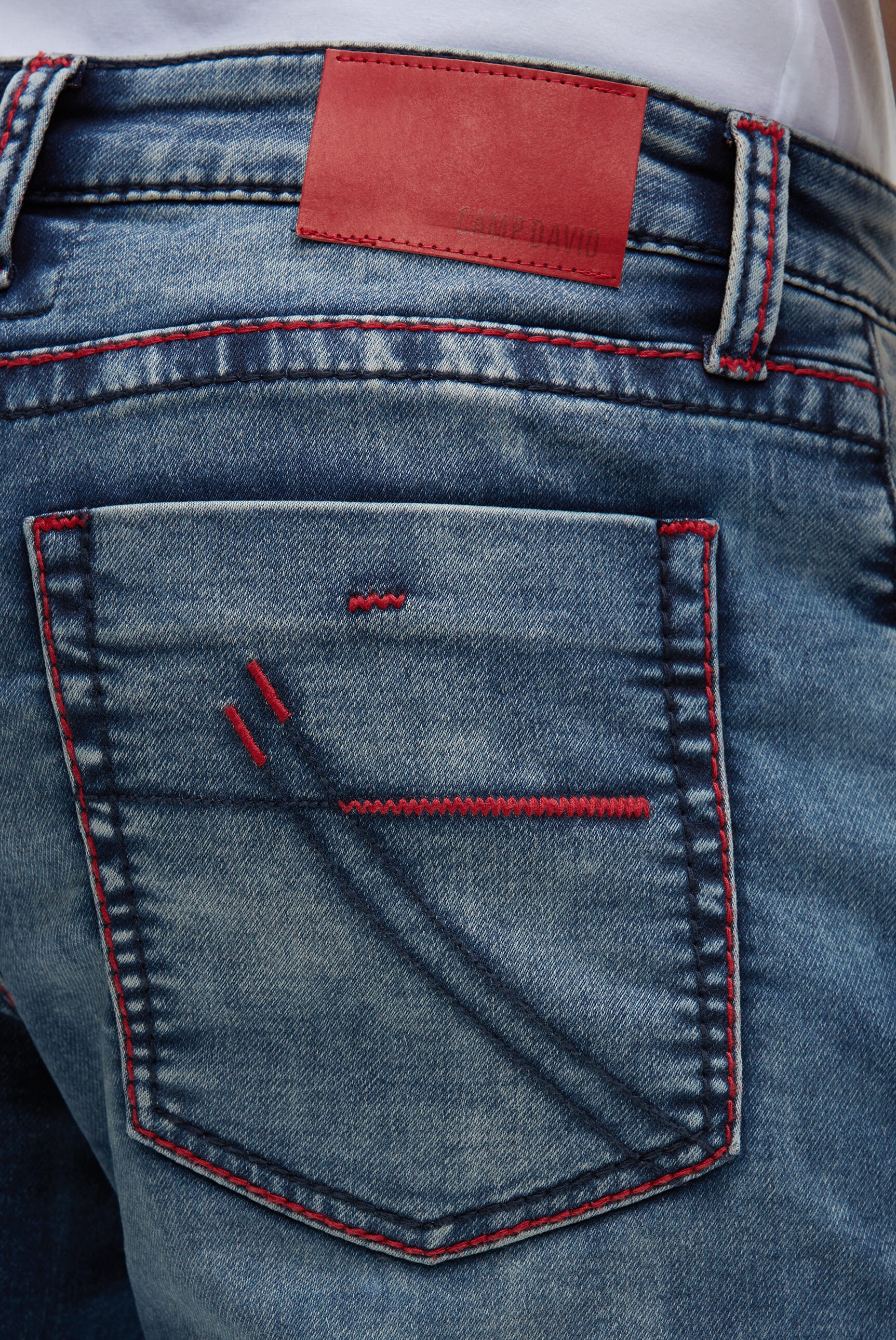 CAMP DAVID Regular-fit-Jeans mit normaler Leibhöhe