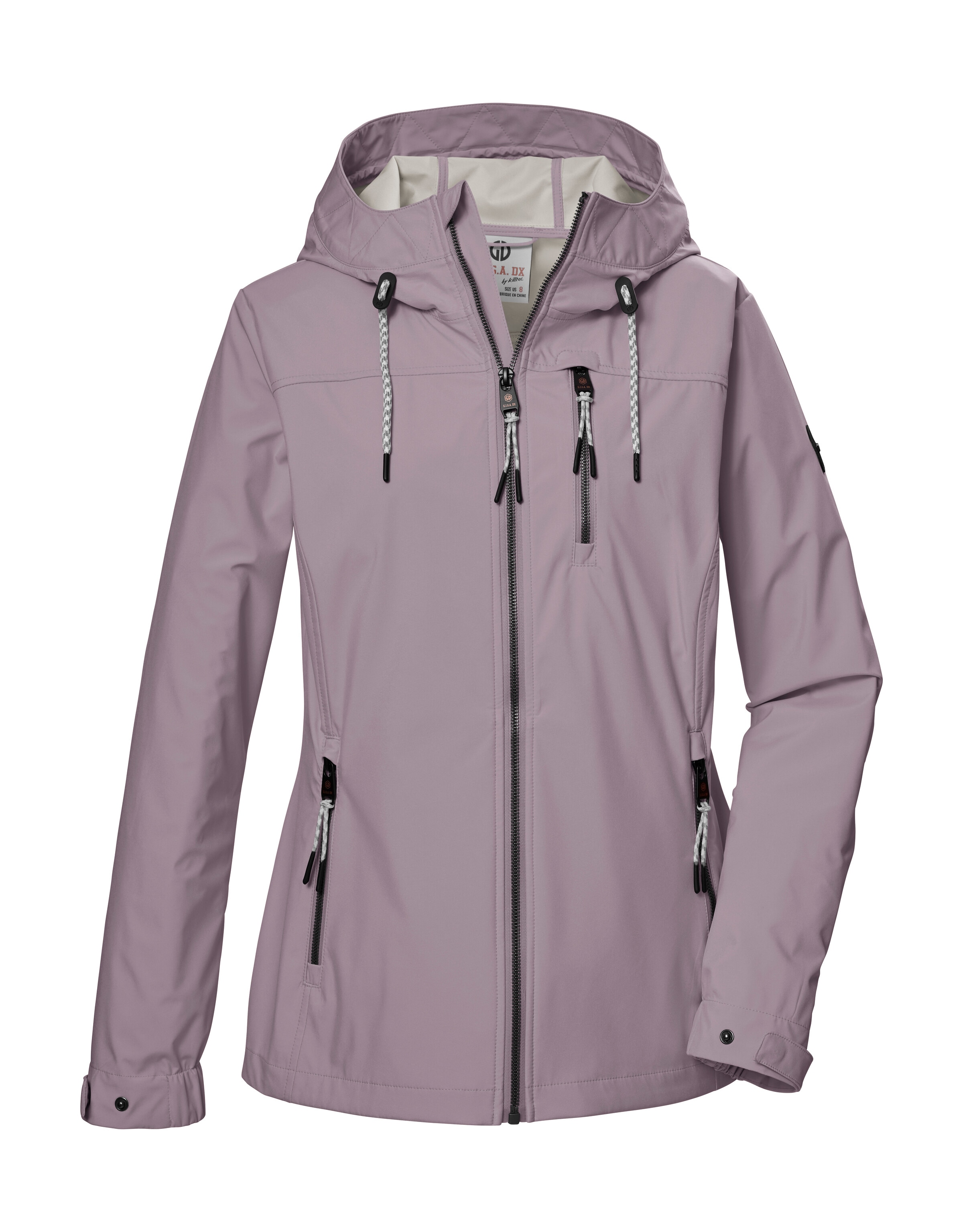 G.I.G.A. DX by killtec "GS 74 WMN SFTSHLL JCKT" Damen Softshelljacke, wasserabweisend, winddicht, pflanzenbasiert
