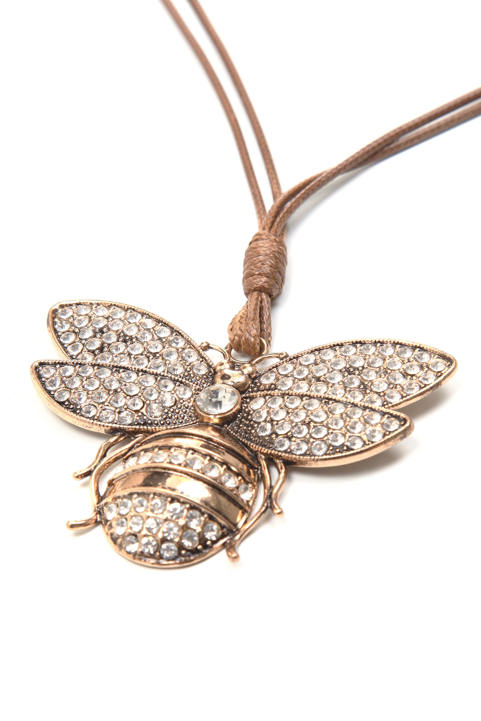 COLLEZIONE ALESSANDRO Lange Kette »Kassandri«, mit Bienenanhänger
