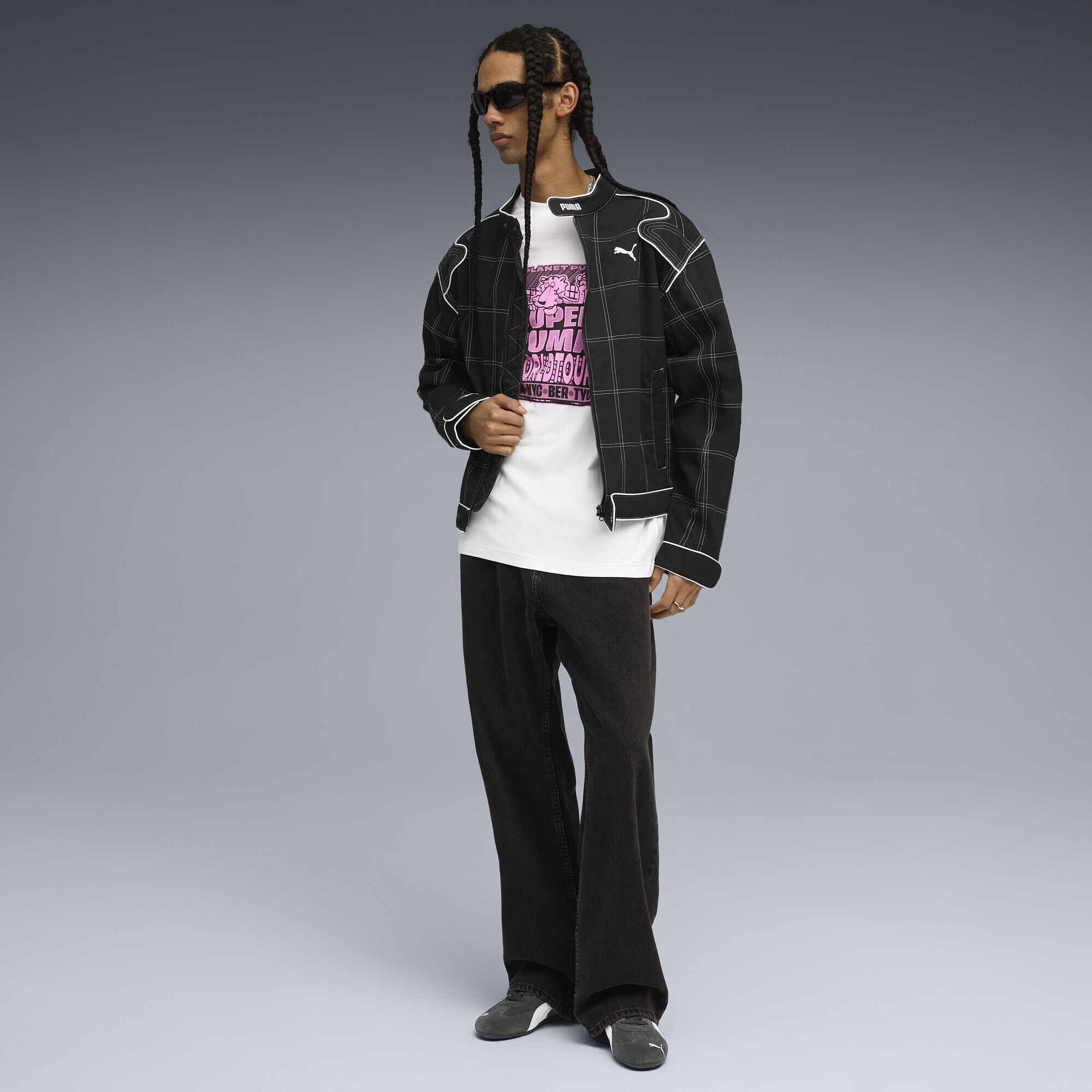 PUMA T-Shirt »Graphic SUPER PUMA World Tour Relaxed T-Shirt Herren«