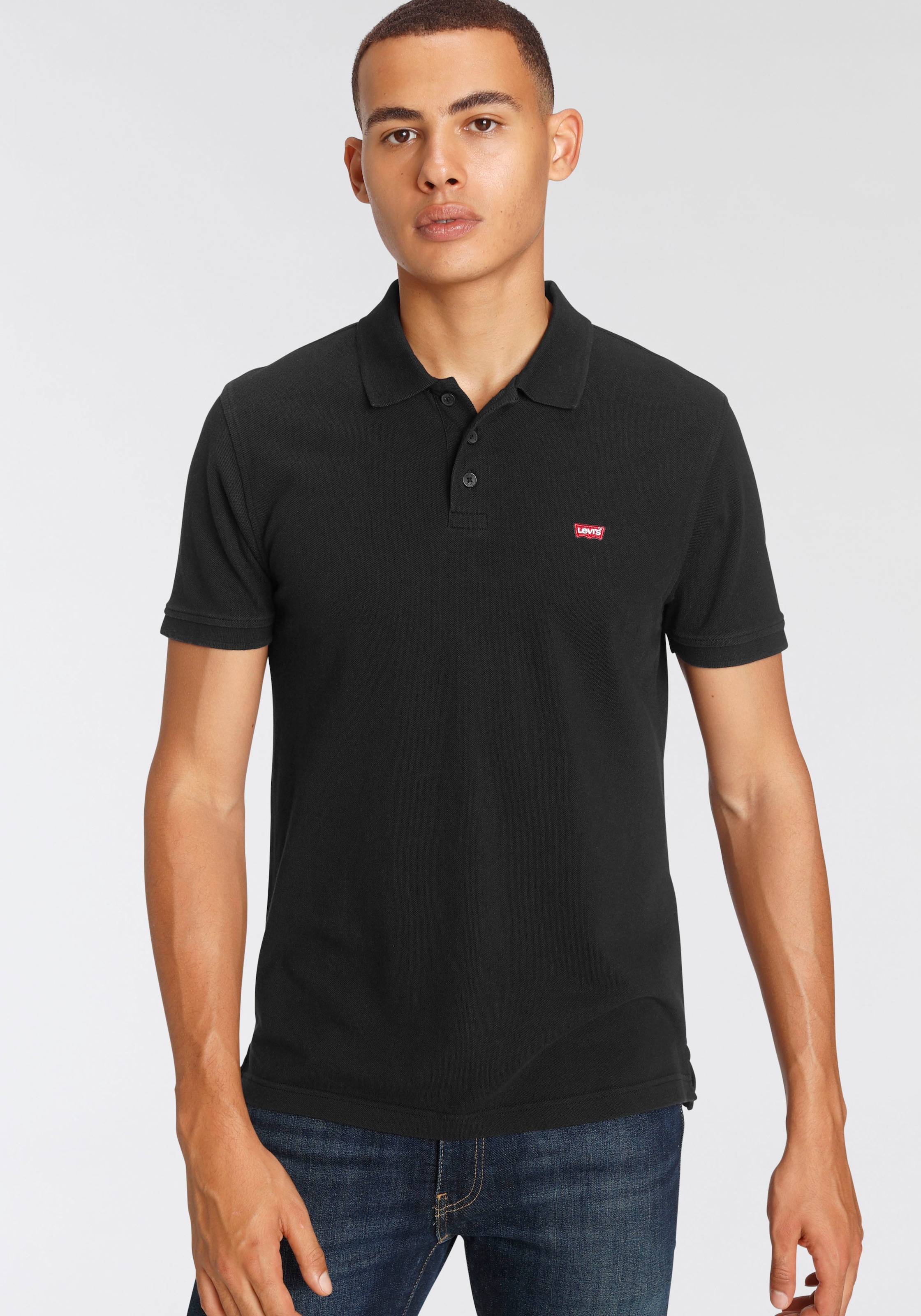 Levis Poloshirt "LE NEW LEVIS HM POLO", mit kleinem Batwing-Logo günstig online kaufen