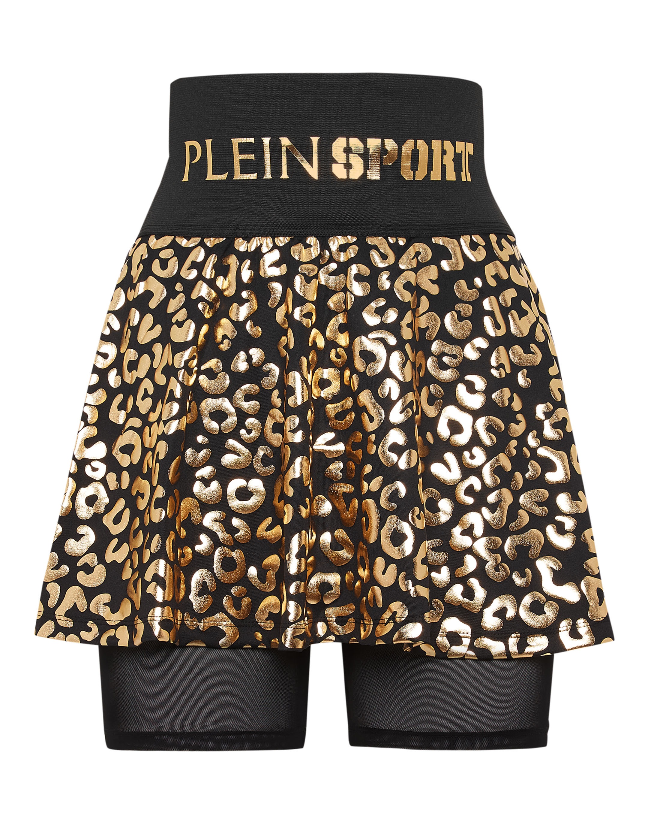 PLEIN SPORT Minirock »Leopard«