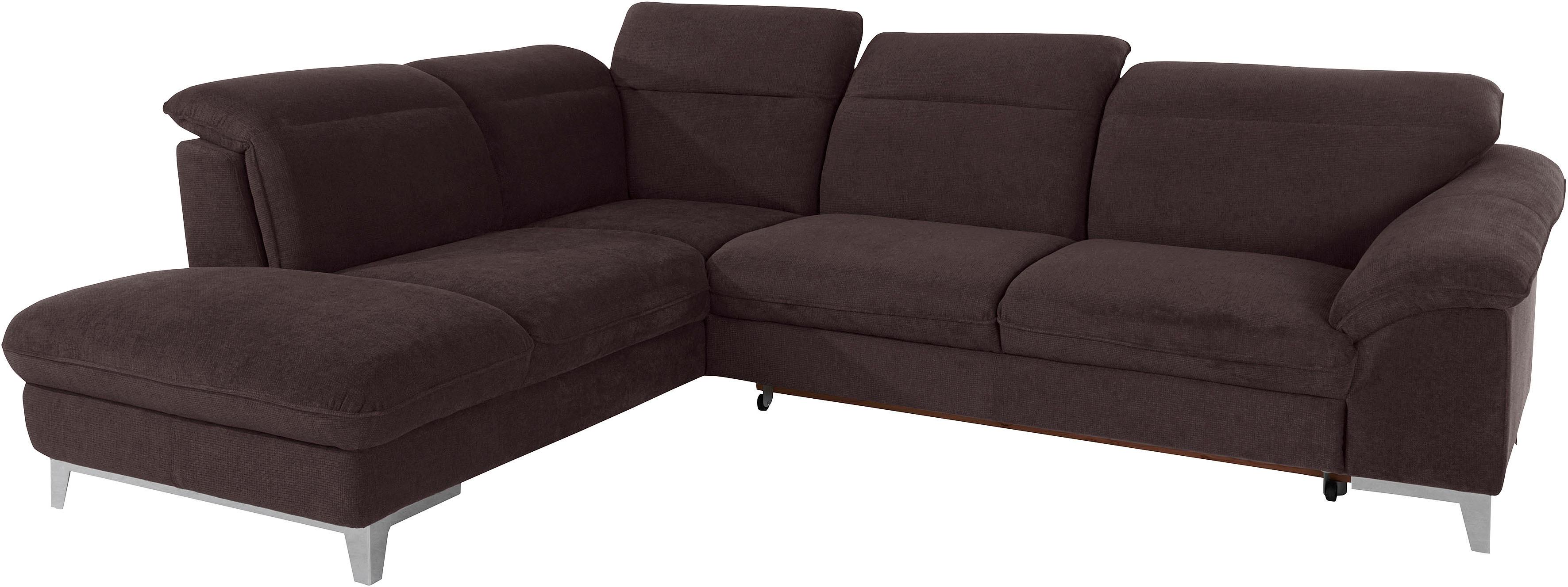 Thumbnail - COTTA Ecksofa "Teresa L-Form", mit Kopfteilverstellung, wahlweise mit Bettfunktion