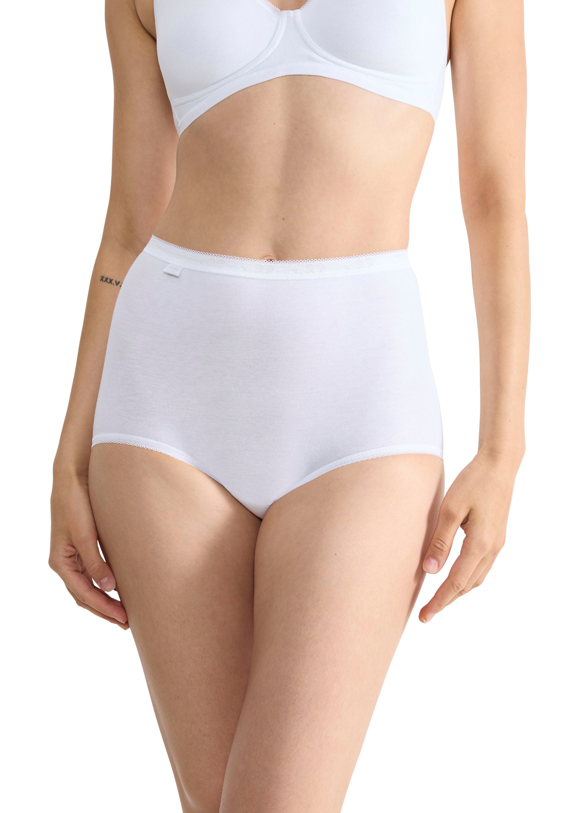 sloggi Maxislip "Basic+", perfekter Sitz, Baumwollmix, elastisch, weiche Nä günstig online kaufen