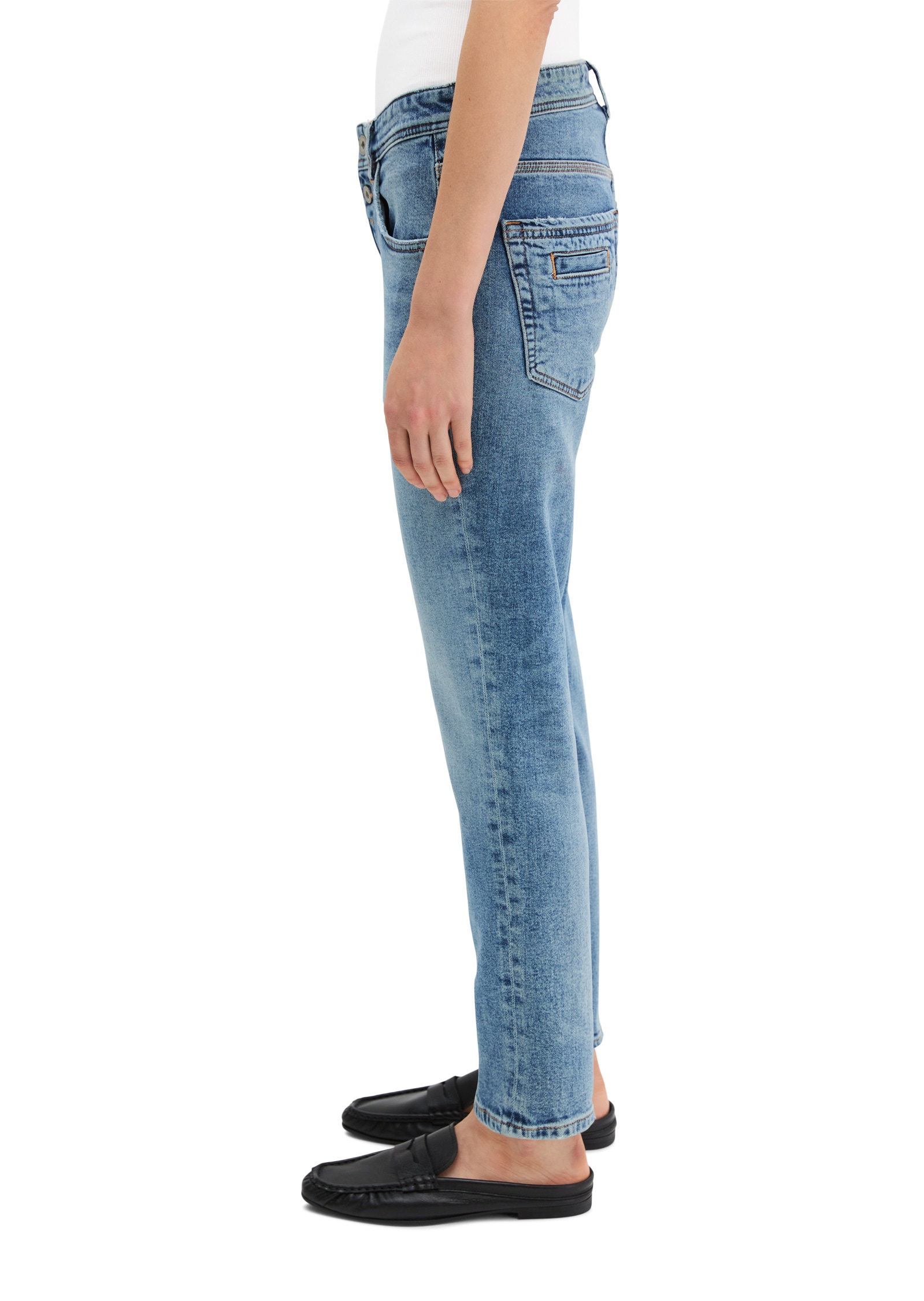 Marc O'Polo Boyfriend-Jeans »aus Bio-Baumwoll-Mix«