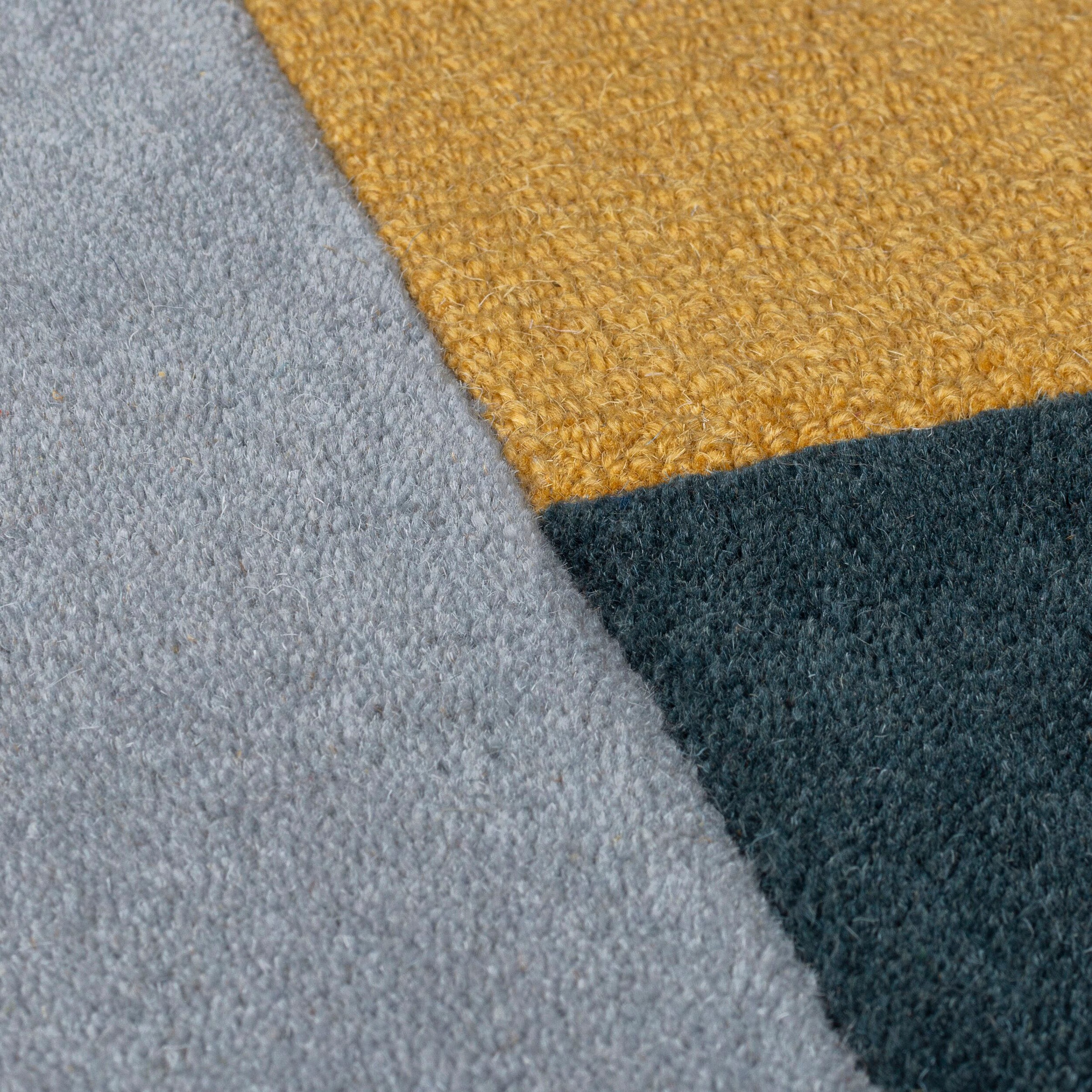 FLAIR RUGS Wollteppich »Alwyn«, rechteckig, 10 mm Höhe, Geometrisch