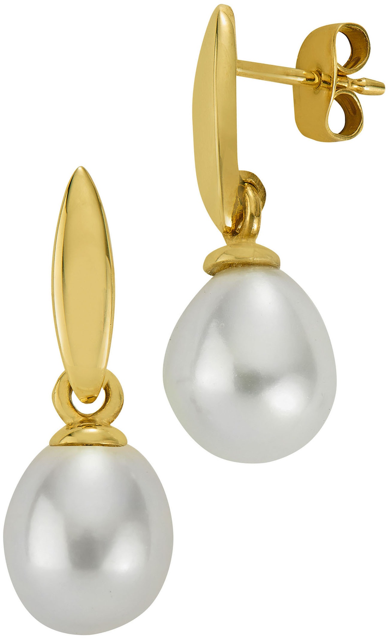 Paar Ohrstecker »Schmuck Geschenk Gold 375 Ohrschmuck Ohrringe Perlen«, Made in...