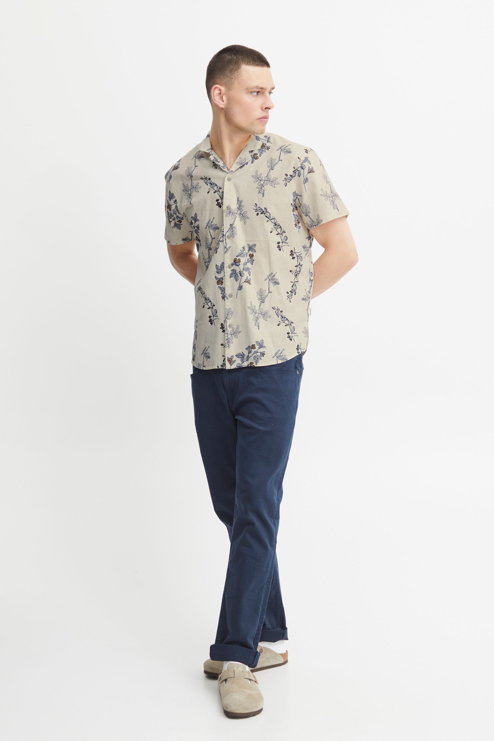 Blend Kurzarmshirt »Kurzarmhemd BHShirt«