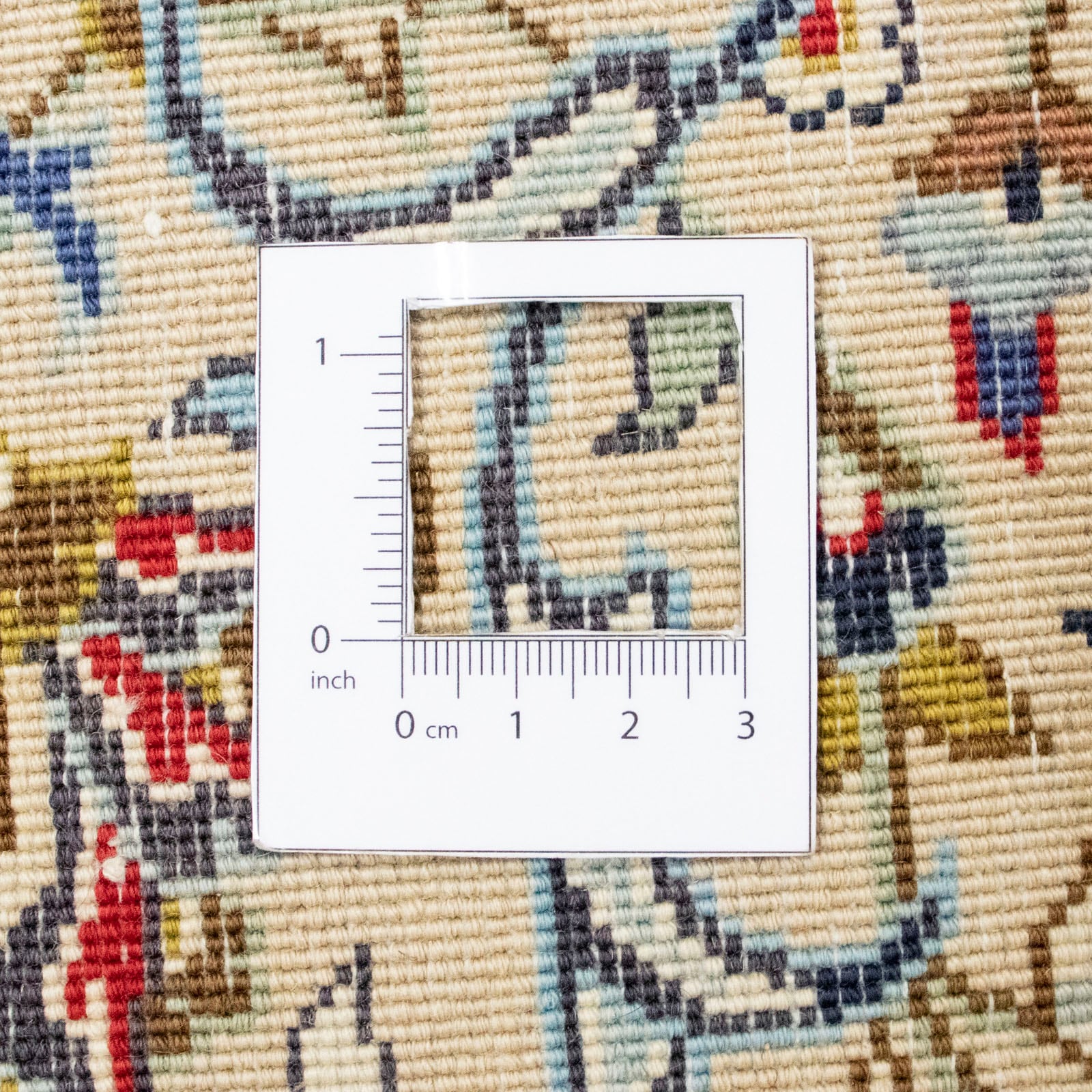 morgenland Wollteppich »Keshan Teppich handgeknüpft beige«, rechteckig