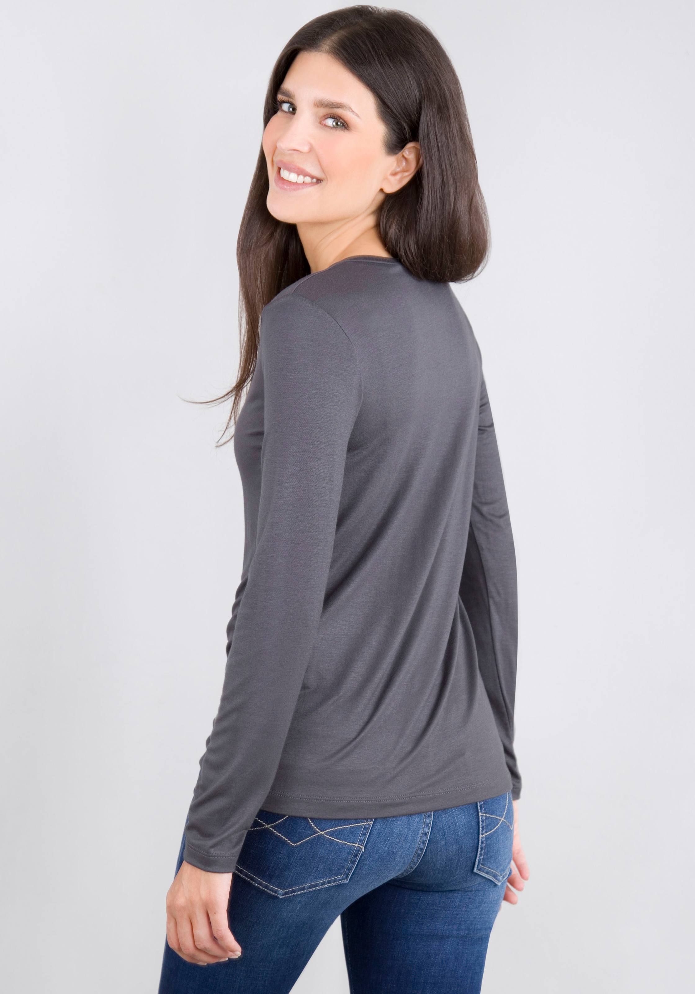 Please Jeans Langarmshirt