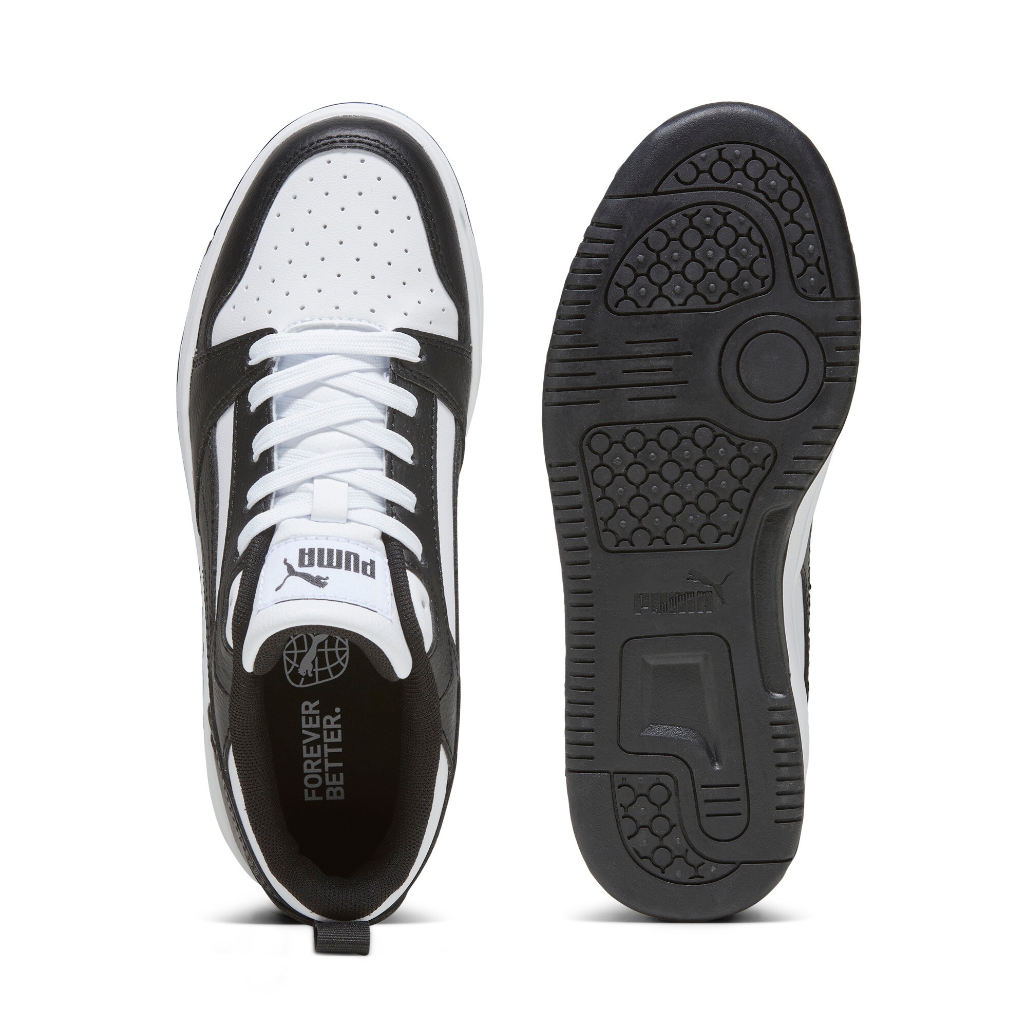 Puma Baskets Rebound V6 Lo J 01 White EU 37 1/2 Garçons,Filles 6