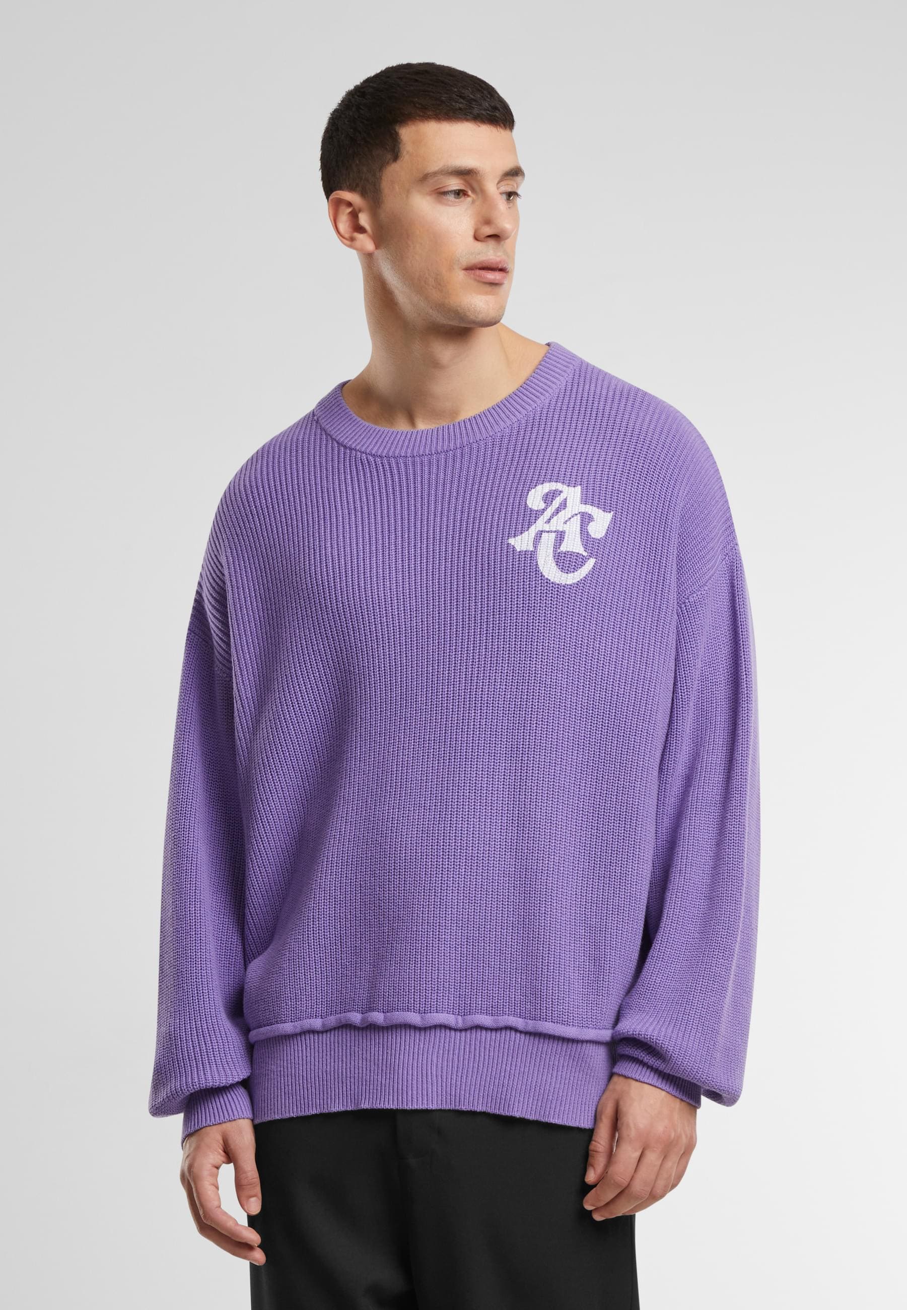 Another Cotton Lab Rundhalspullover »Another Cotton Lab Another Oversize Knit Sweatshirt«, (1 tlg.)