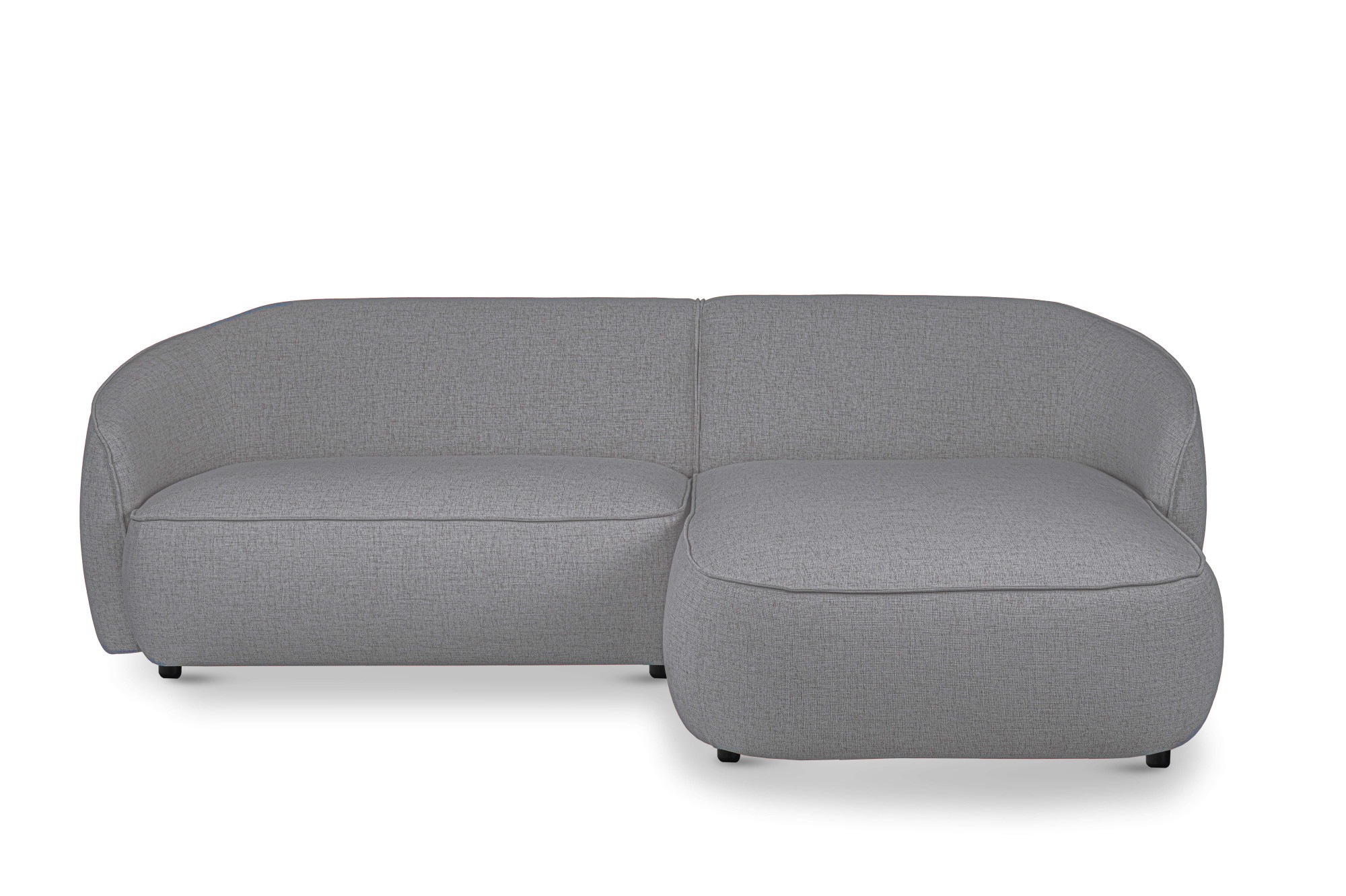INOSIGN Ecksofa »Cosigo«, Breite 246 cm, 2 Chenille-Stoffe zur Auswahl, mit Kaltschaum