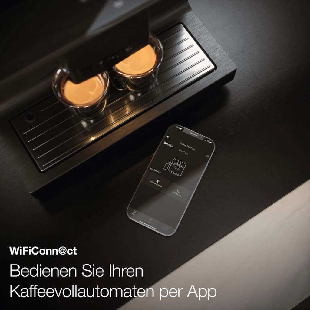 Miele Kaffeevollautomat »CM7350 CoffeePassion, inkl. Milchgefäß, Kaffeekannenfunktion«