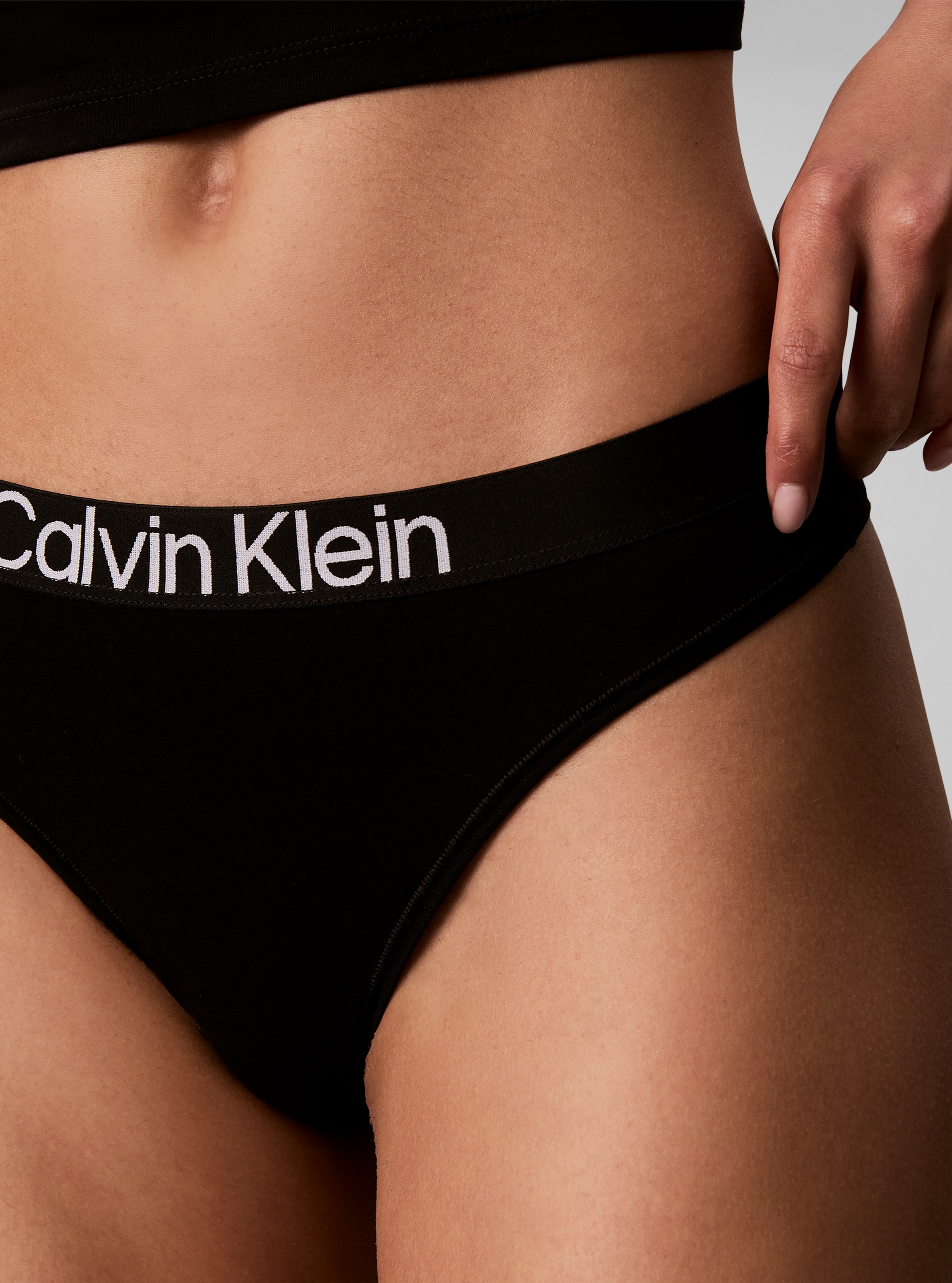 Calvin Klein Underwear Tanga »THONG 5PK« Packung, 5er-Pack, 5 Stk. Mit elastischem Bund