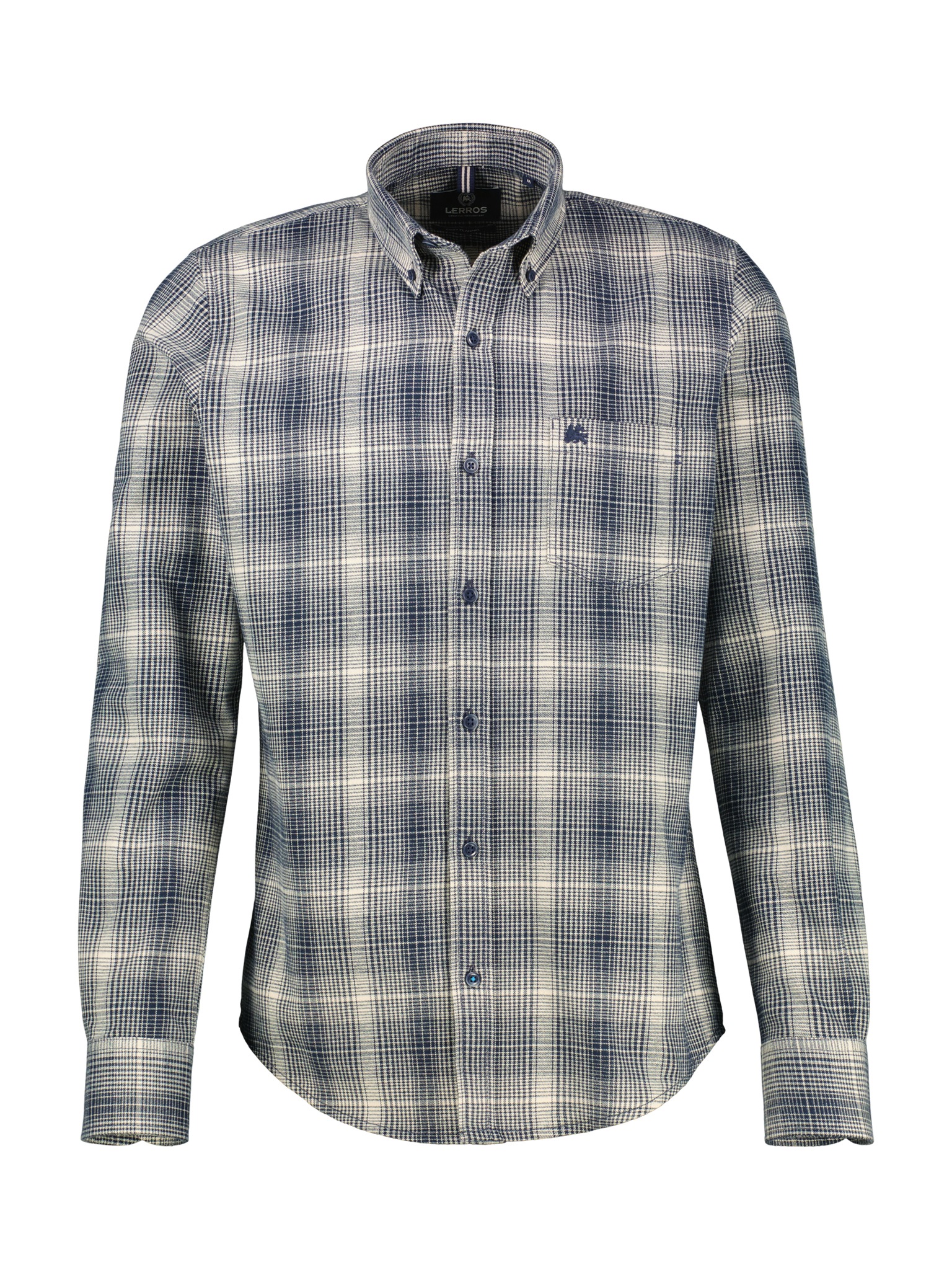 Thumbnail - LERROS Karohemd mit Logo Stickerei