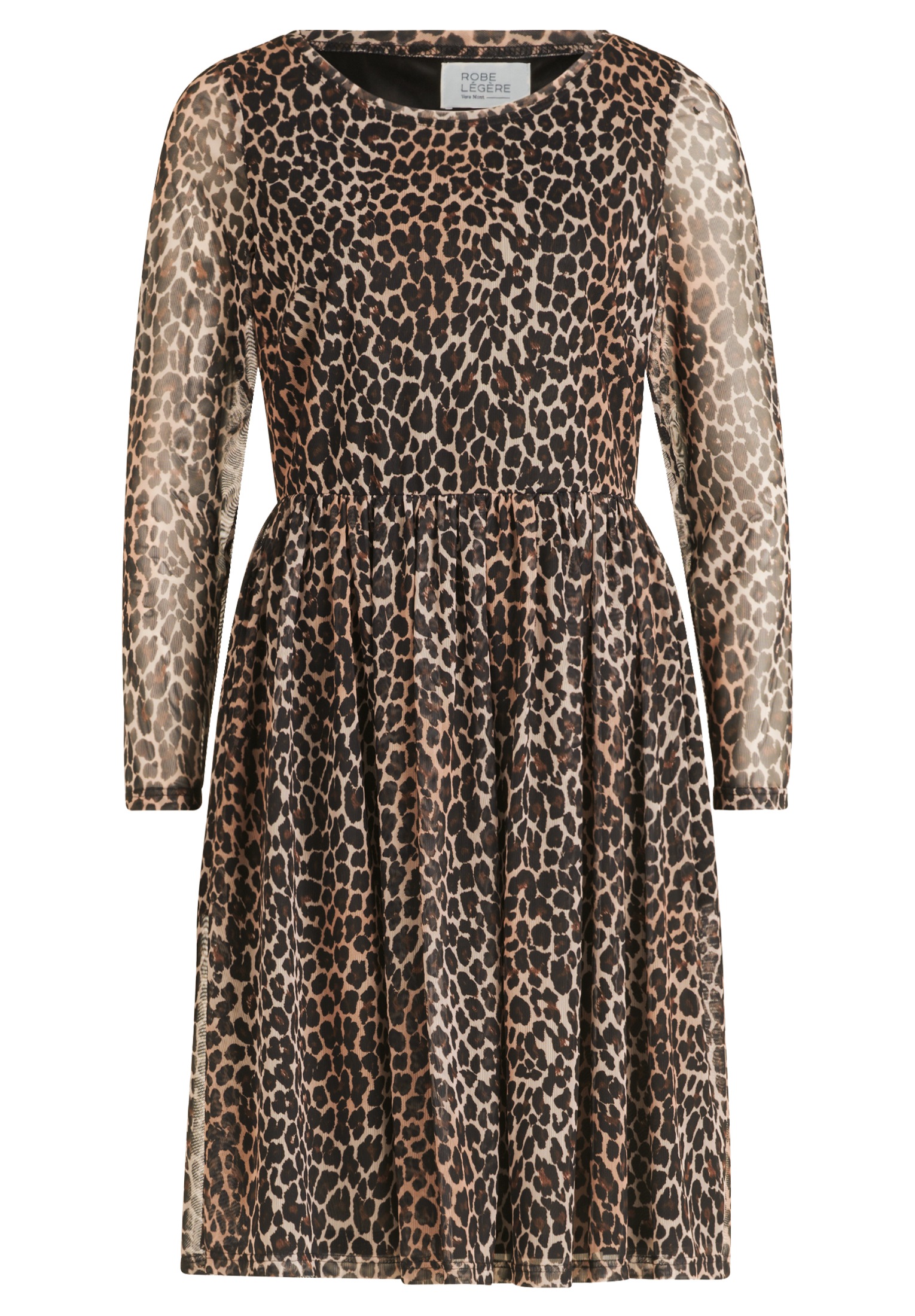 Vera Mont Sommerkleid "Damen mit Rundhalsausschnitt" Nahttasche Muster günstig online kaufen