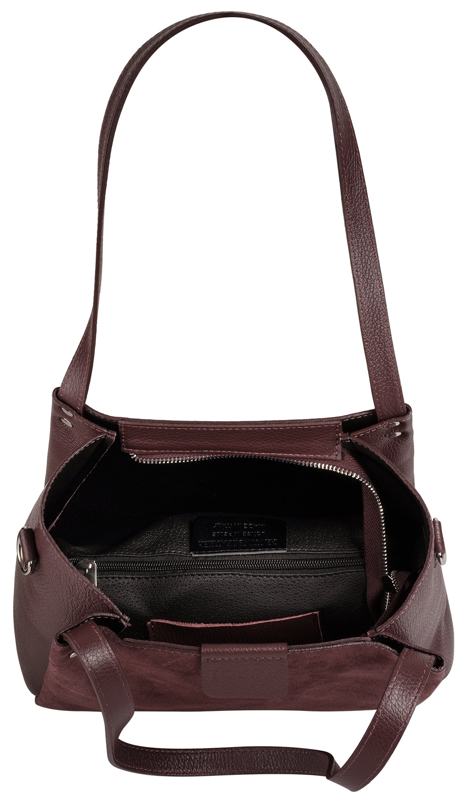 forty° Shopper echt Leder, Made in Italy