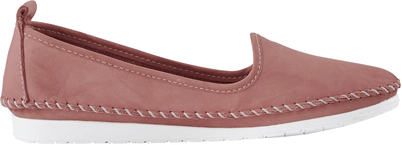 Slipper ANDREA CONTI, Damen, Gr. 37, rosa (rosé), Glattleder, Leder, Schuhe Slipper 3