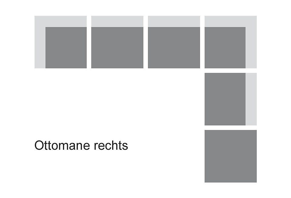Thumbnail - sit&more Ecksofa "Mailand L-Form, B: 250 cm" optional Bettfunktion