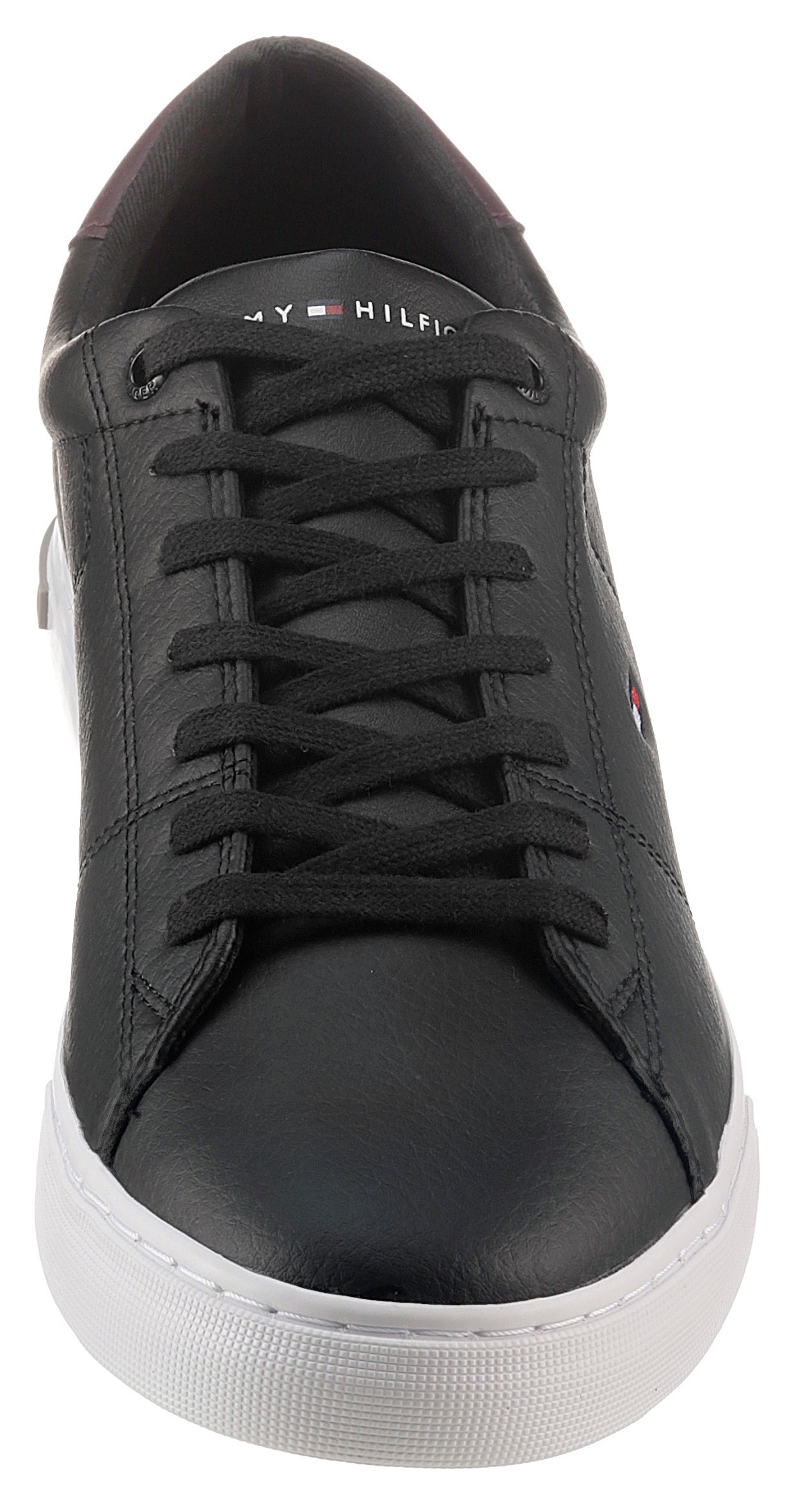 Thumbnail - Tommy Hilfiger Sneaker "ESSENTIAL LEATHER DETAIL VUL", Freizeitschuh, Halbschuh, Schnürschuh mit gepolstertem Schaftrand