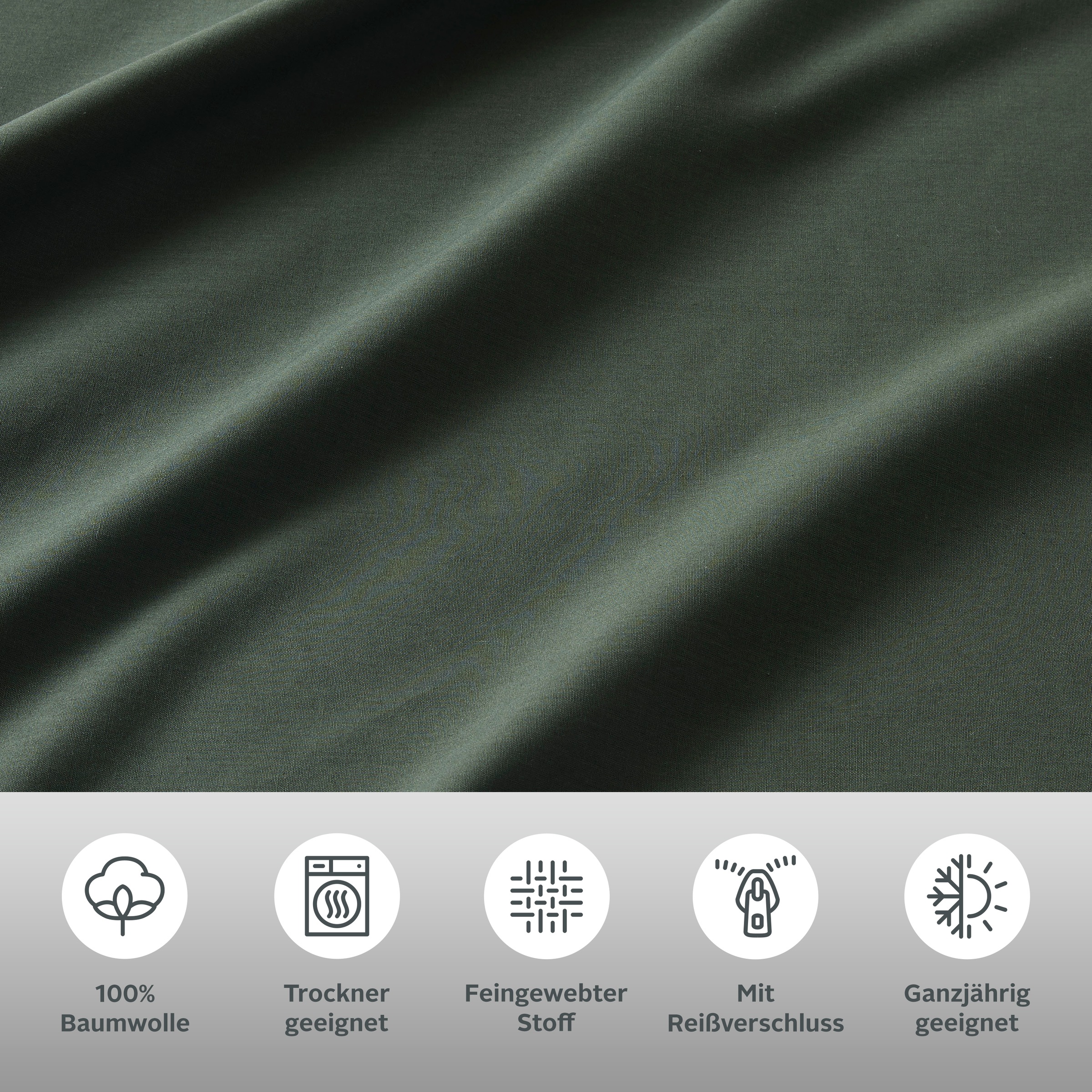 Thumbnail - LeGer Home by Lena Gercke Bettwäsche "Anisa in Gr. 135x200, 155x220 cm oder 200x200" 2 tlg. Bettwäsche aus Baumwolle, un...