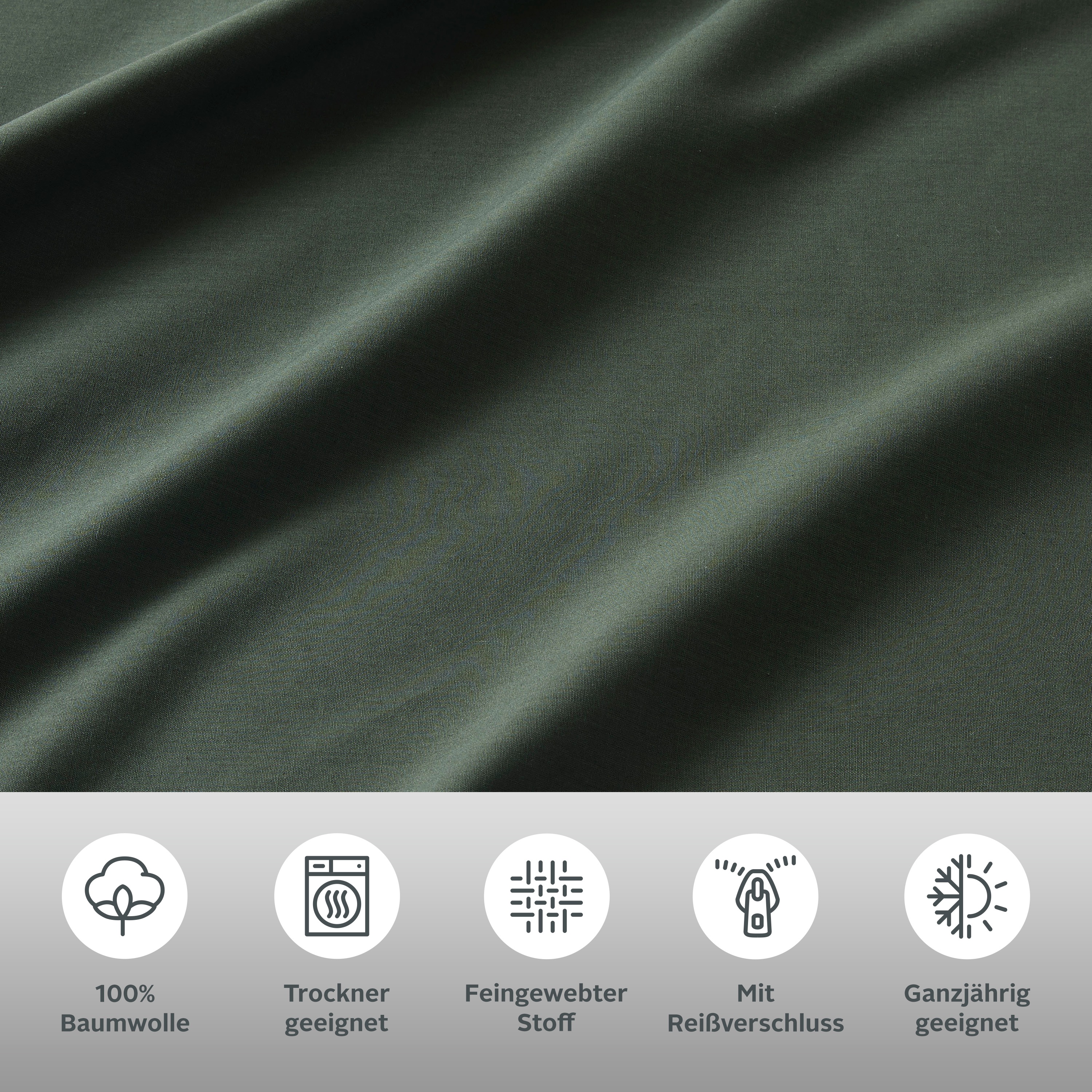 Thumbnail - LeGer Home by Lena Gercke Bettwäsche "Anisa in Gr. 135x200, 155x220 cm oder 200x200" 3 Stk. tlg. Bettwäsche aus Baumwoll...