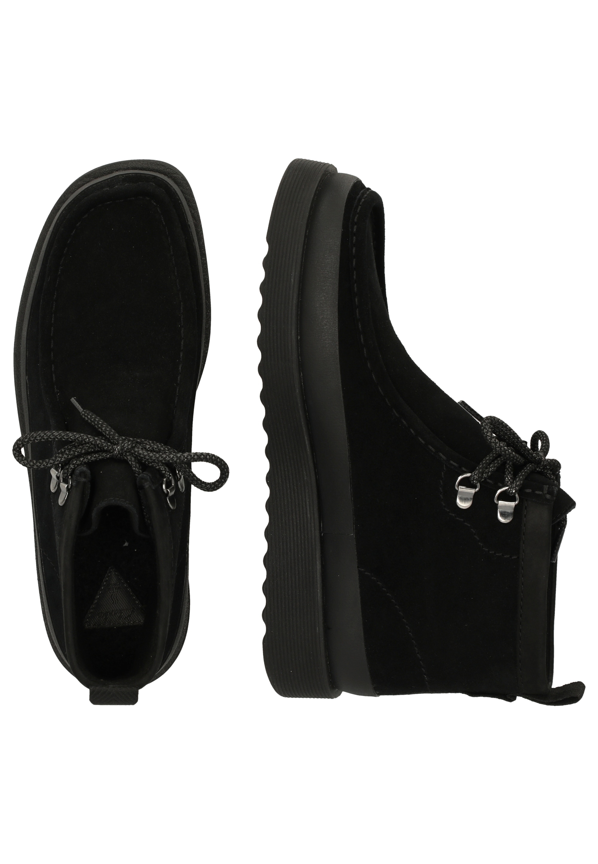 Clarks Stiefelette »Wallabee FTR2 High«, mit Contour-Cushion-Fußbett