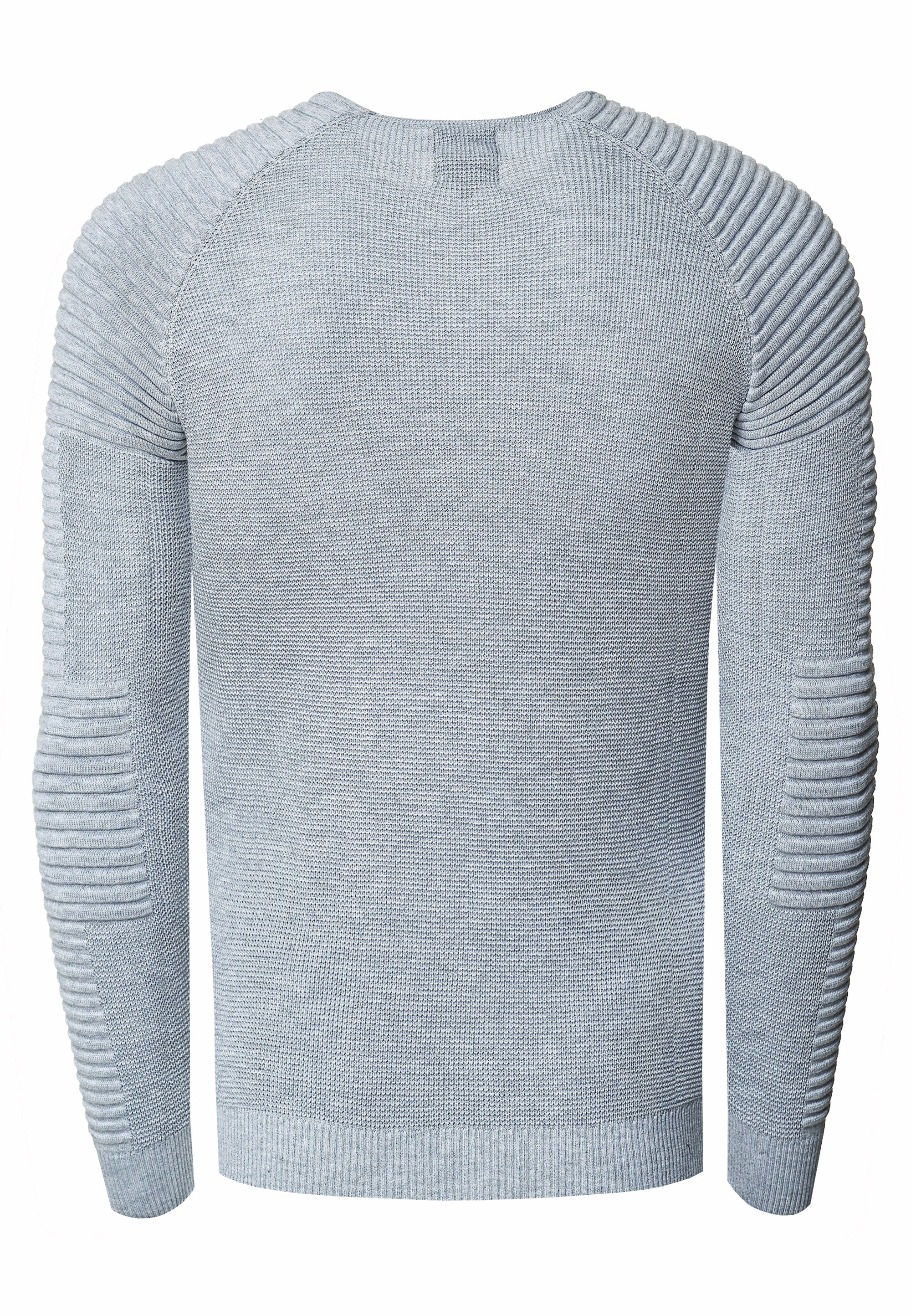 Rusty Neal Strickpullover, mit modernem Rundhalsausschnitt