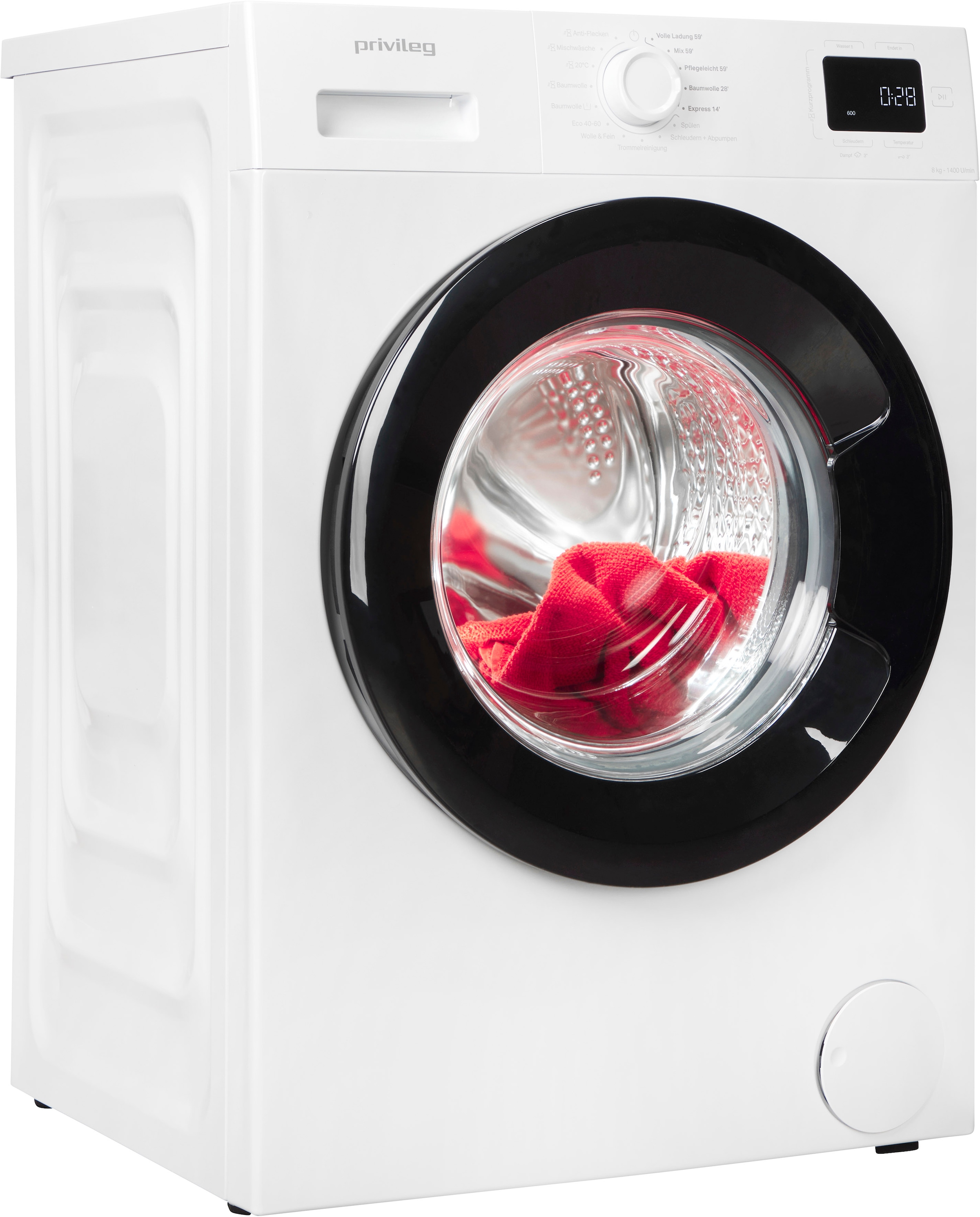 Privileg Waschmaschine MY TIME "PWF 874A MY TIME DE" 8 1400 Quick Cycles – günstig online kaufen