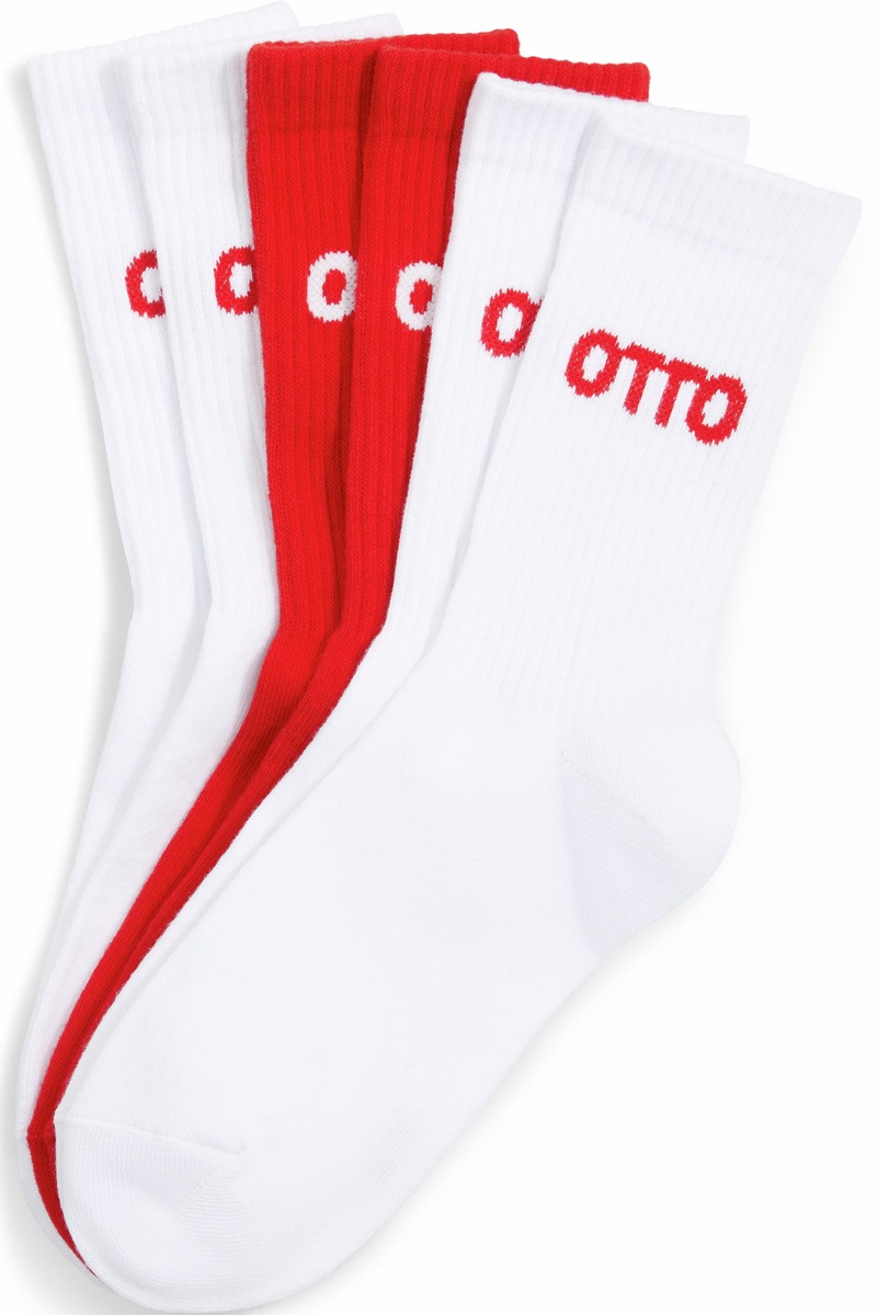 OTTO products Tennissocken »OTTO« sportlicher Stil, mit Stickerei