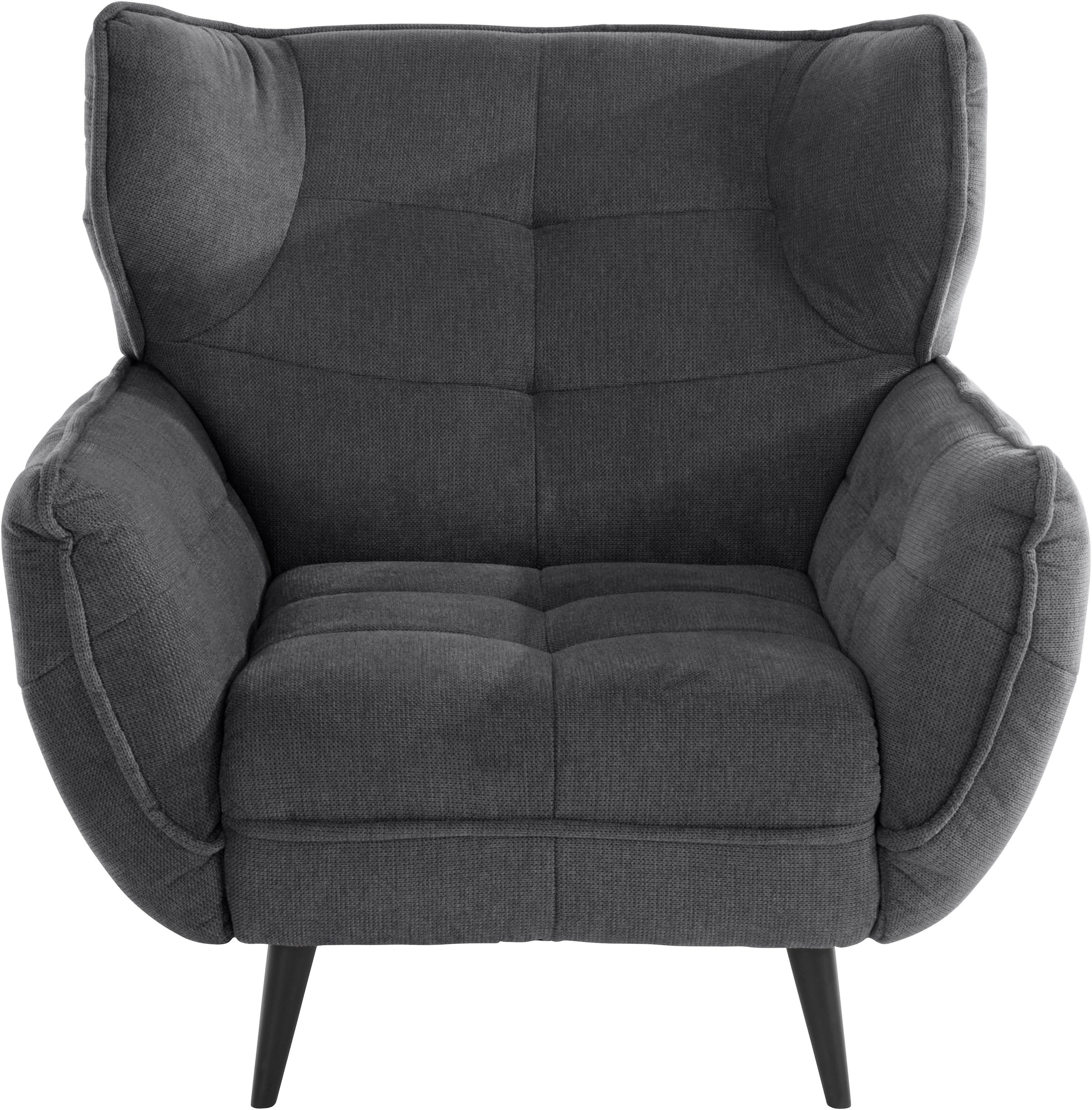 Home affaire Sessel "Ariana" Stylischer Hochlehner bzw. Ohrensessel günstig online kaufen