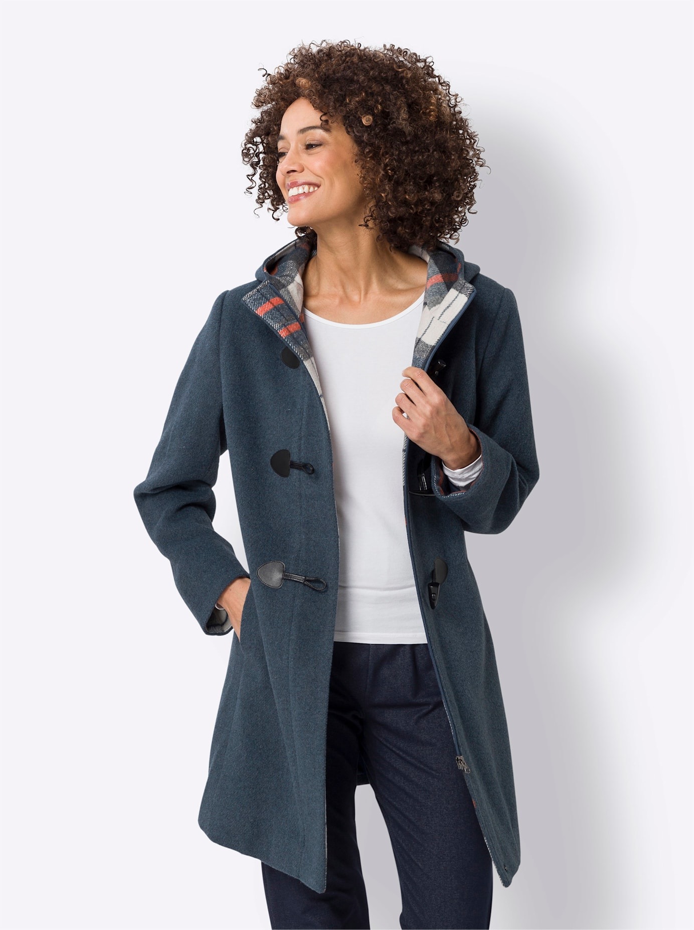 Classic Basics Langjacke, mit Kapuze günstig online kaufen