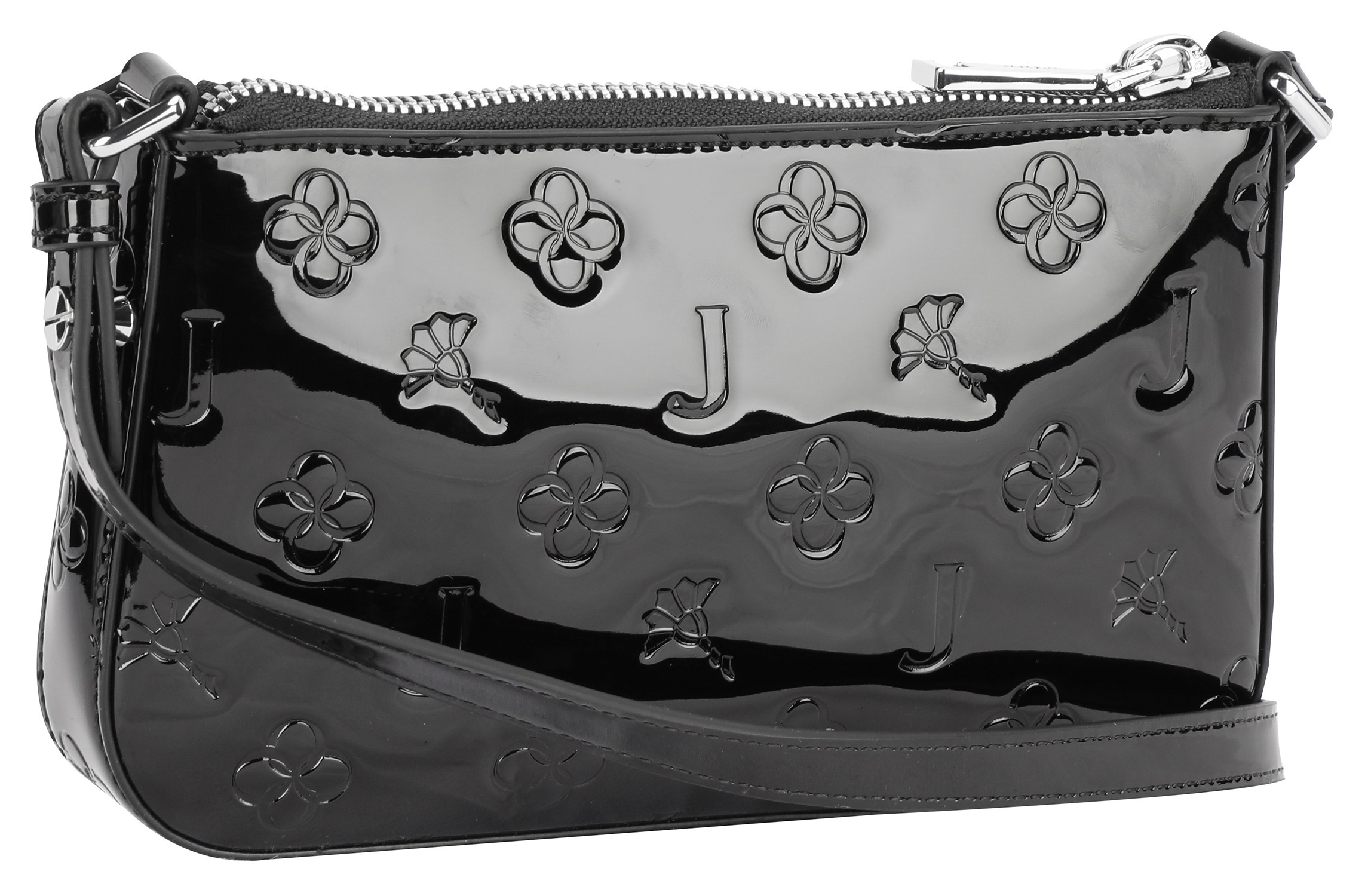 JOOP! Umhängetasche »decoro lucente eunike shoulderbag xshz«, in Lackoptik mit All-Over-Print