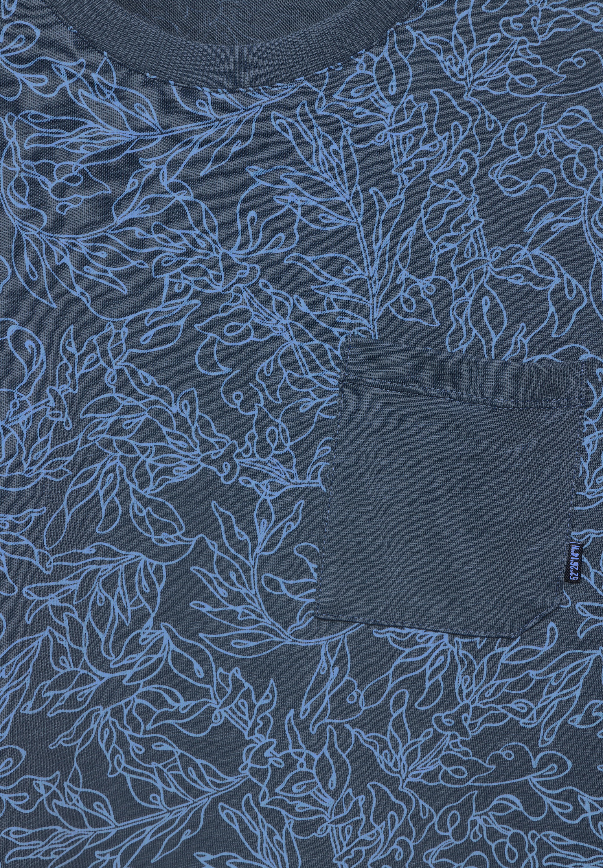 STREET ONE MEN T-Shirt, aus reiner Baumwolle