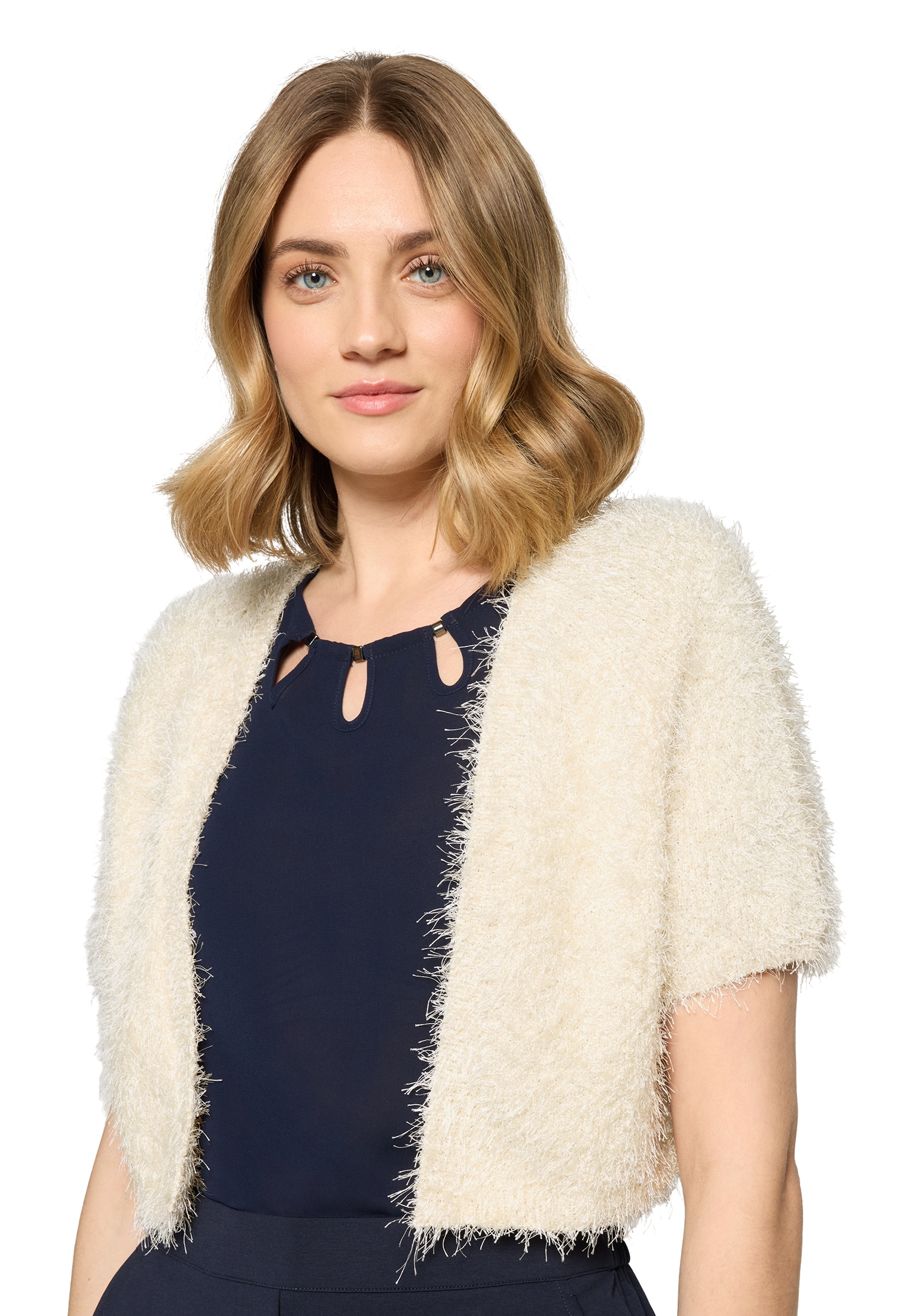 Vera Mont Strickjacke »Damen mit Effektgarn« 1