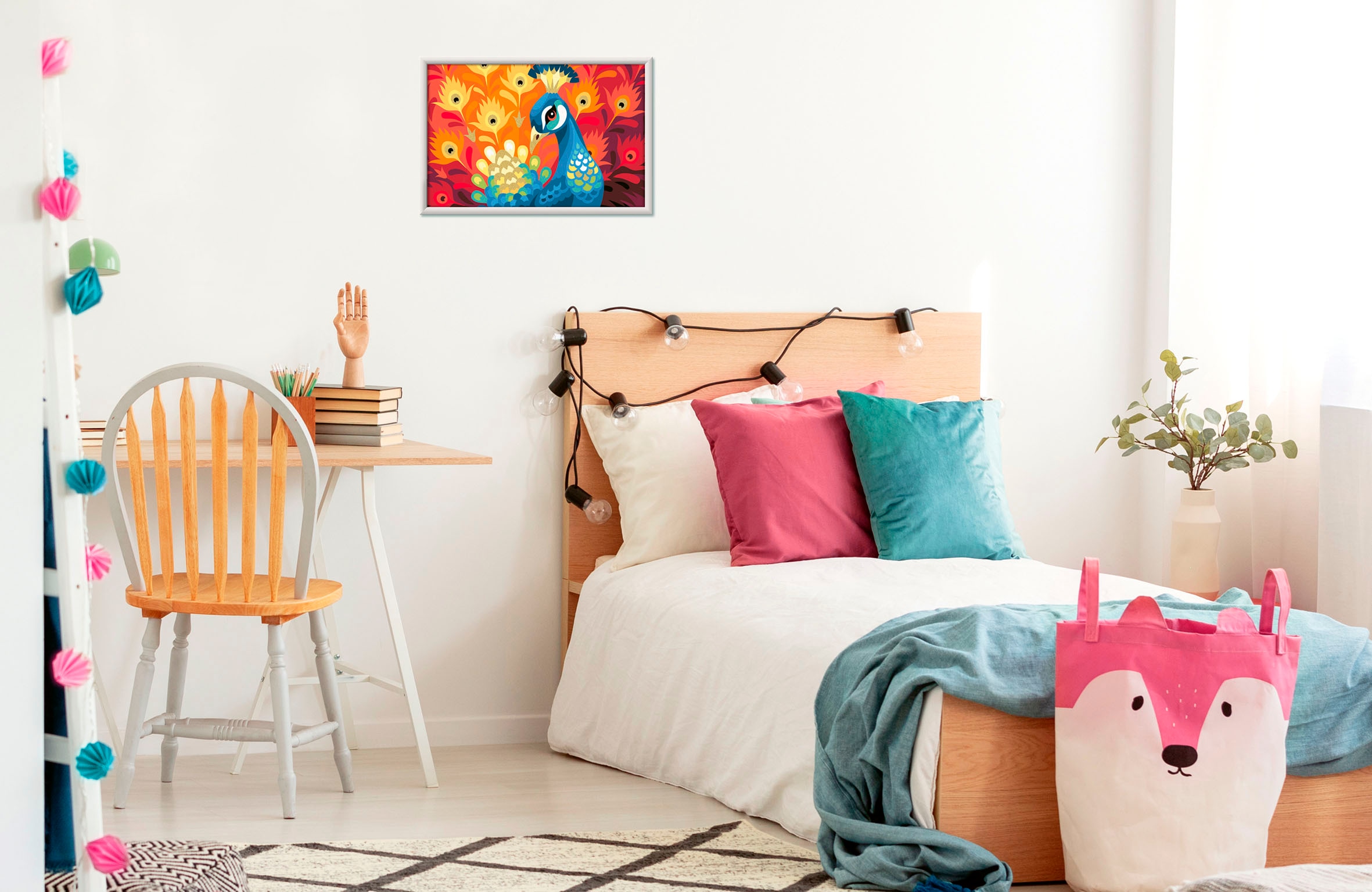 Ravensburger Malen nach Zahlen »CreArt, Stolzer Pfau«, Made in Europe