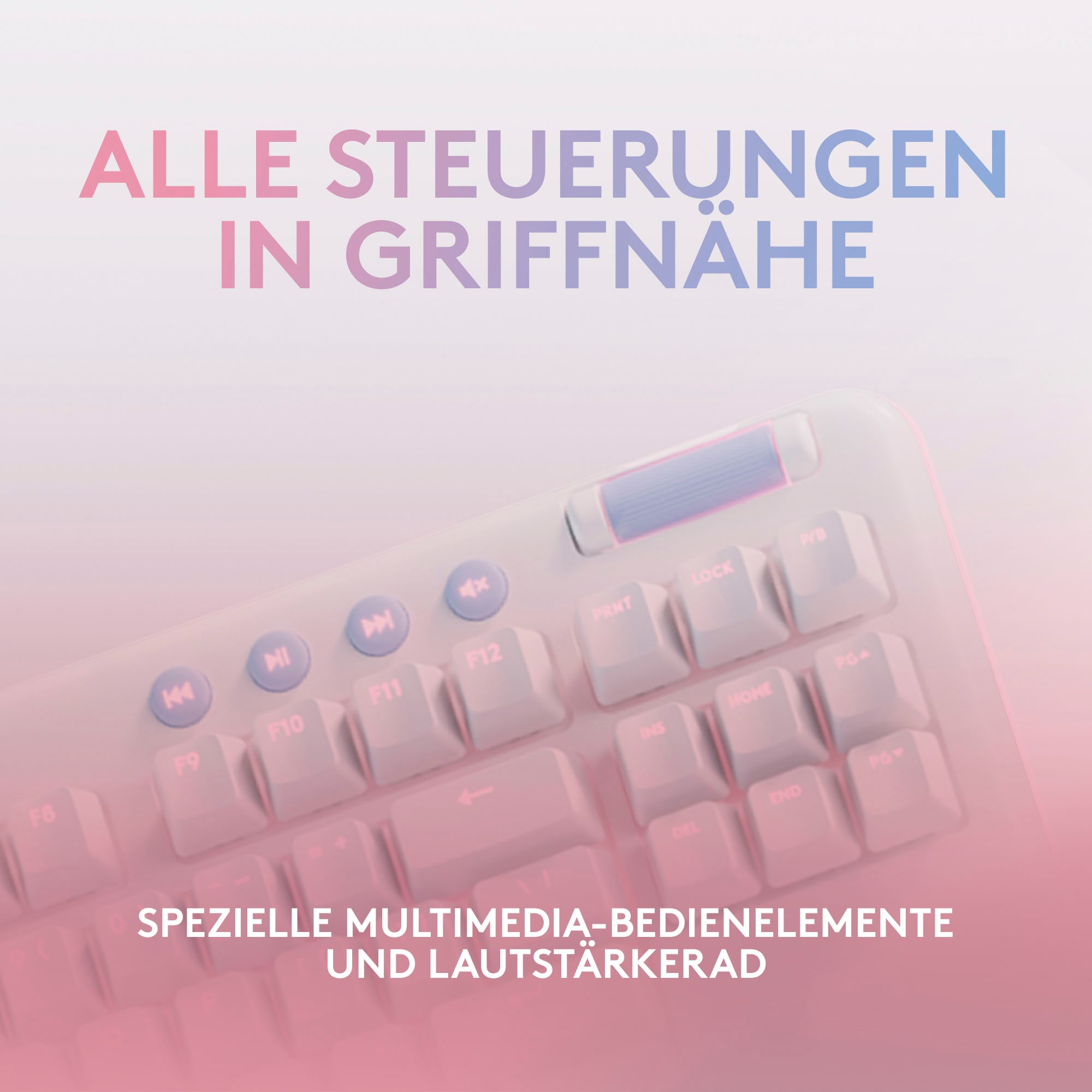 Logitech G Gaming-Tastatur »G713 Gaming Keyboard - OFF WHITE - DEU«