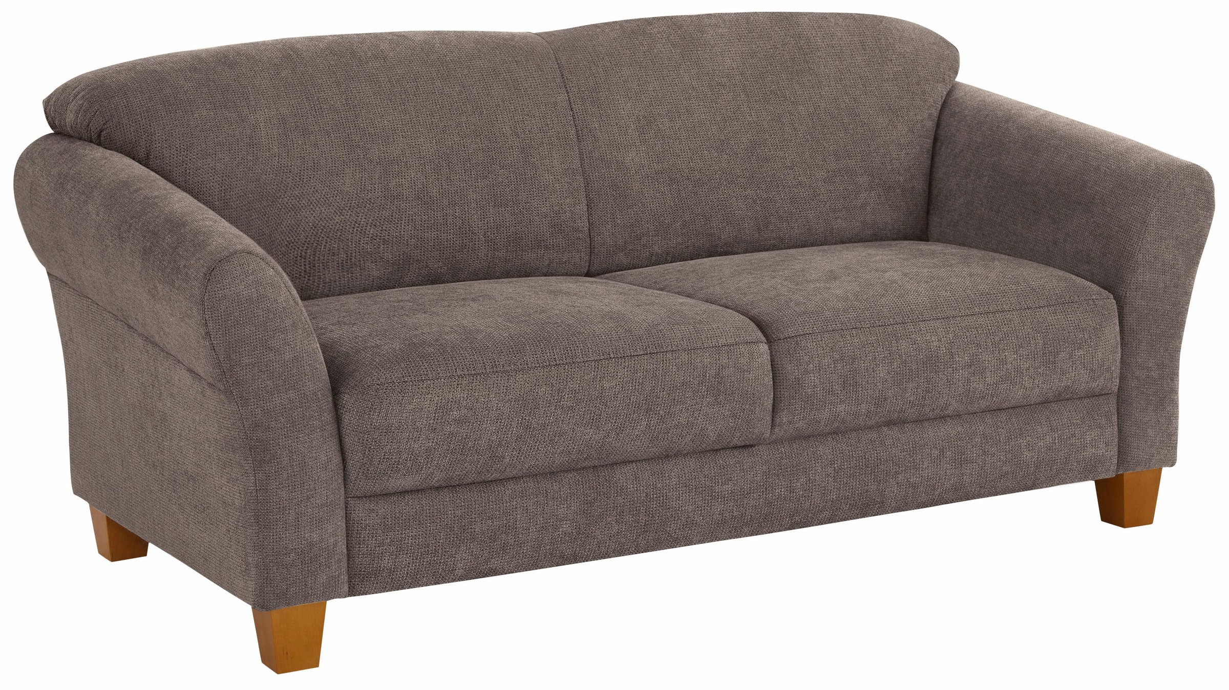 3-Sitzer OTTO HOME, B:192cm H:84cm T:89cm, grau, Luxus-Microfaser ALTARA NUBUCK (100% Polyester);90% Polyester/10% Polyamid Luxus-Microfaser (100%