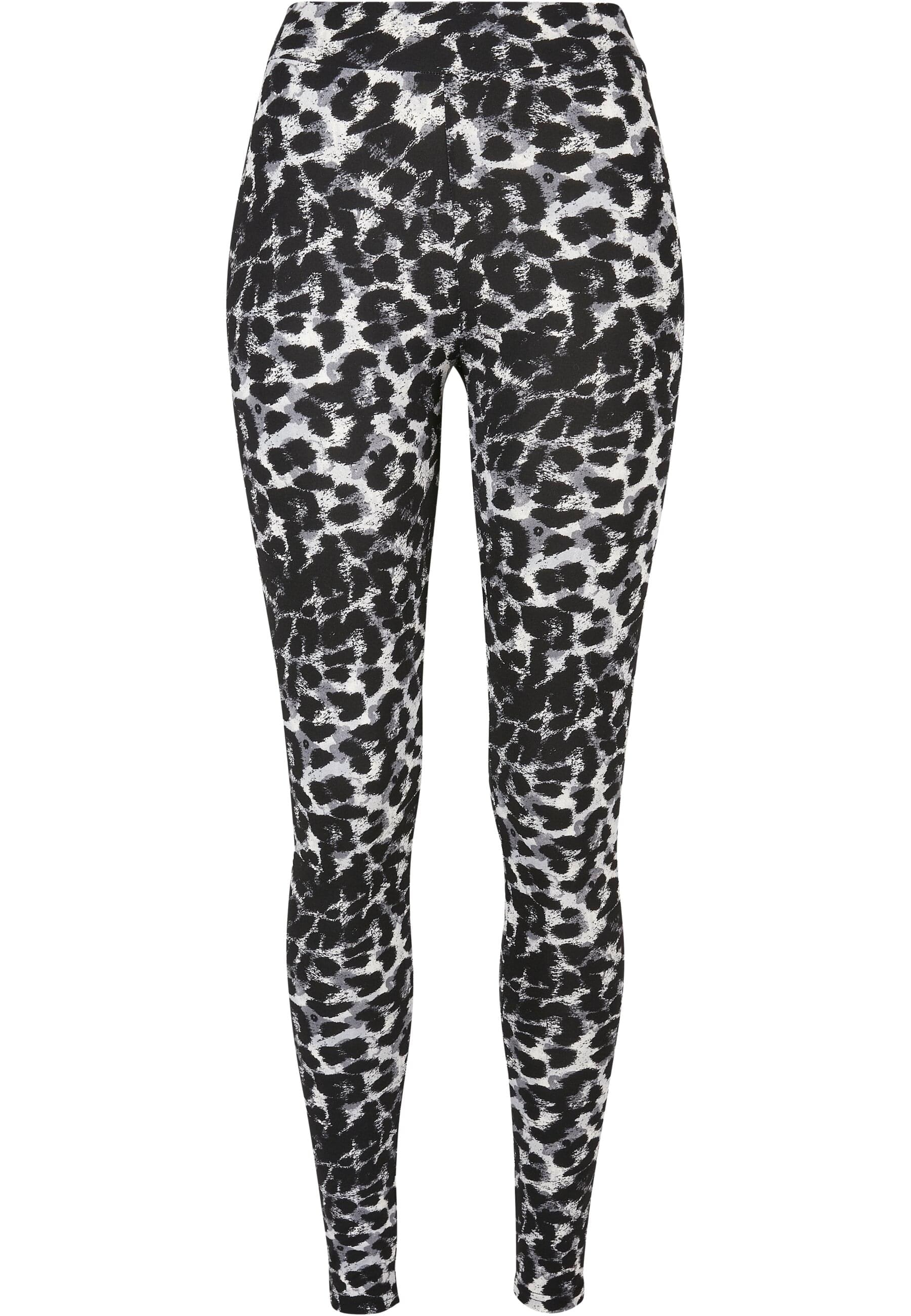 URBAN CLASSICS Leggings "Urban Classics Damen Ladies Soft AOP Leggings", (1 tlg.)