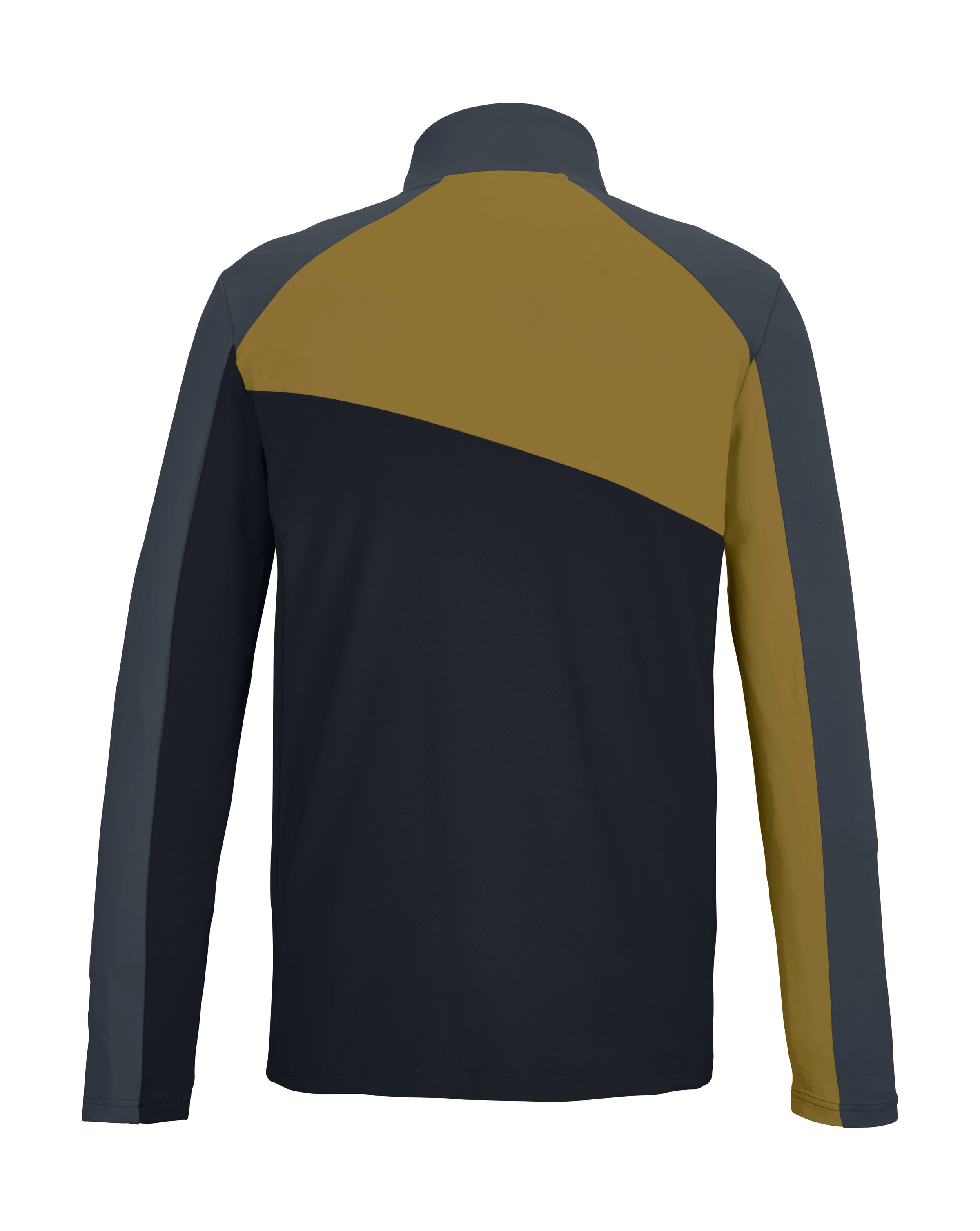 Killtec Langarmshirt »KSW 316 MN LS SHRT«, Funktionsshirt mit Stehkragen, Stretch, Reißverschluss und Kinnschutz