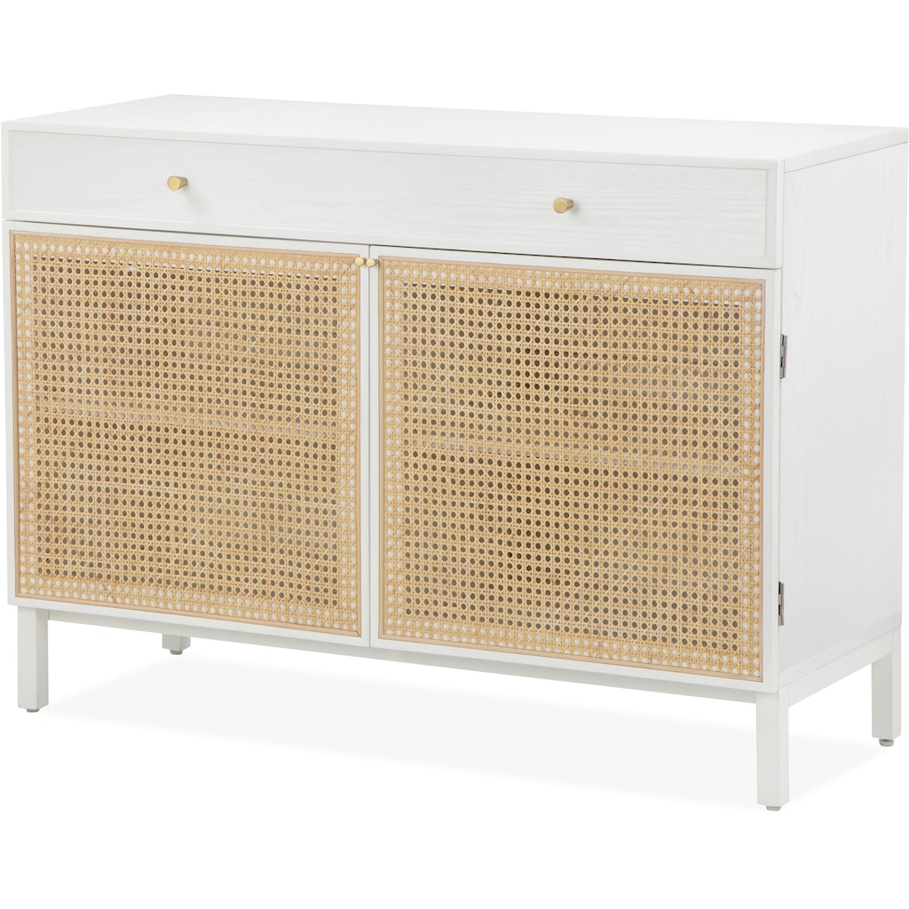 andas Sideboard »Gatwick«, ausziehbare Schreibtischplatte, Massivholz, Design by Morten Georgsen